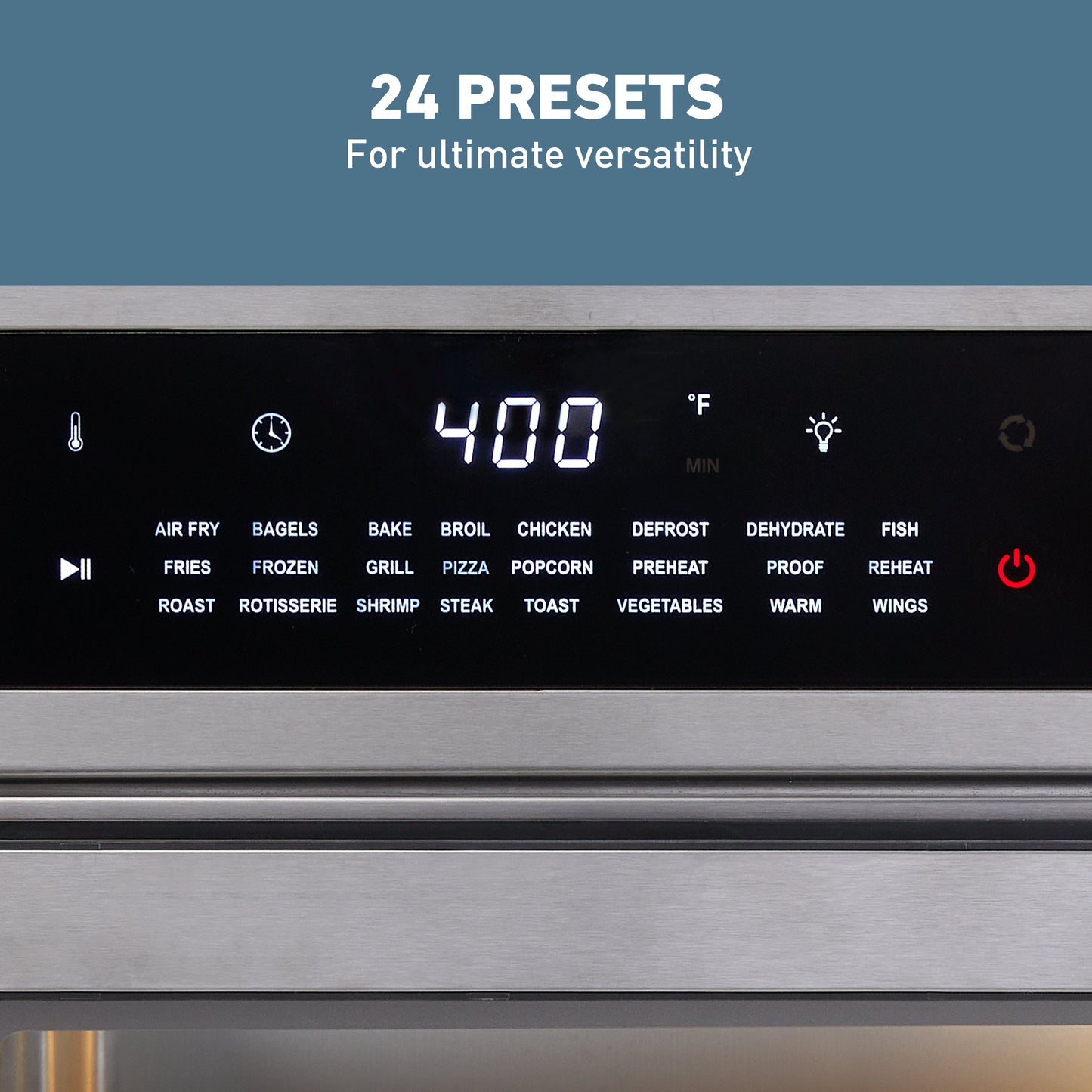 West Bend XL Air Fryer Ofen mit 24 Presets