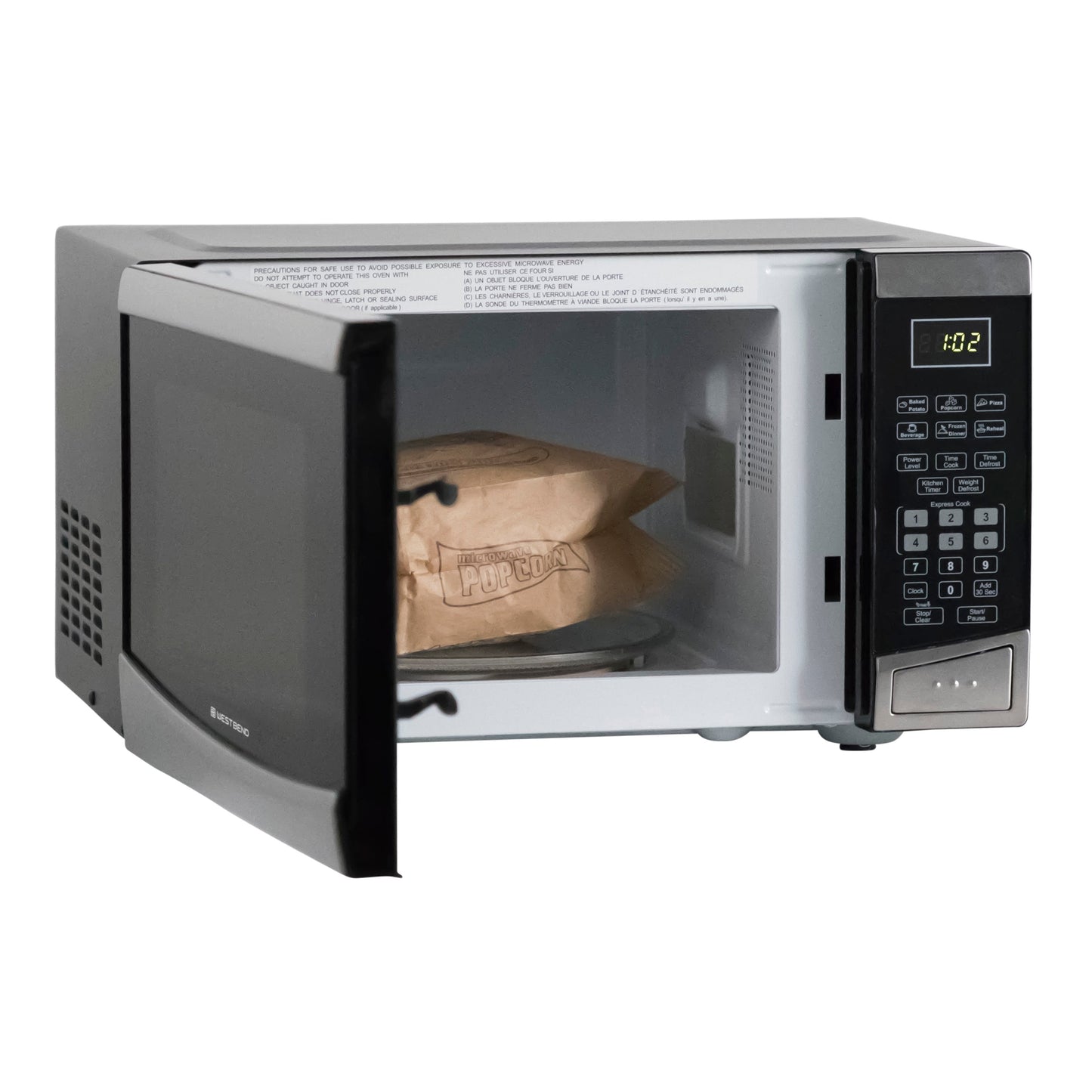 West Bend 0,9 cu. ft Mikrowellenofen