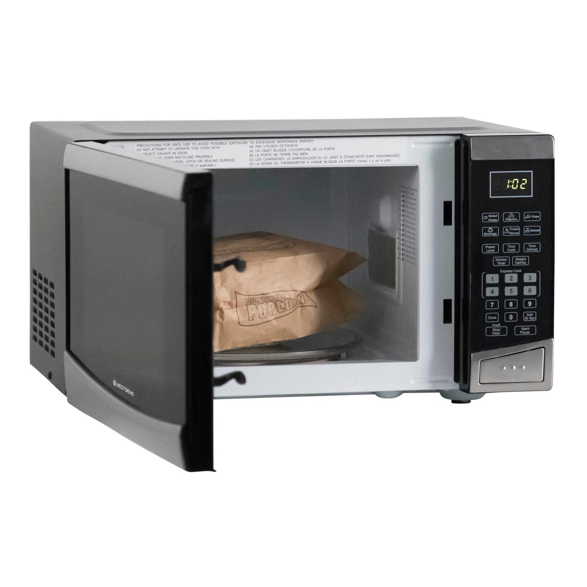 West Bend 0,9 cu. ft Mikrowellenofen