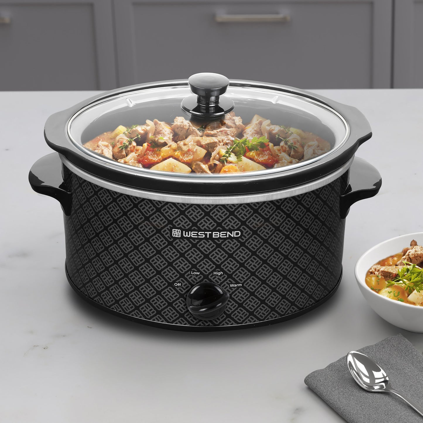 West Bend Pattern Slow Cooker (Deutsche Ausgabe)