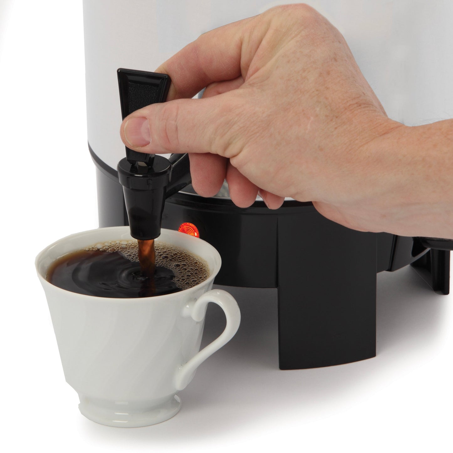 West Bend 42-Cup Polierte Aluminium Kaffee Urne