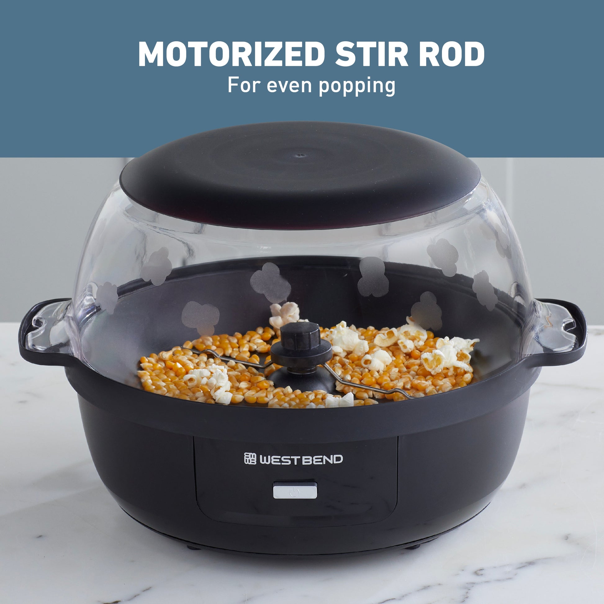 West Bend Stir Crazy 6 Qt. Popcorn Maschine