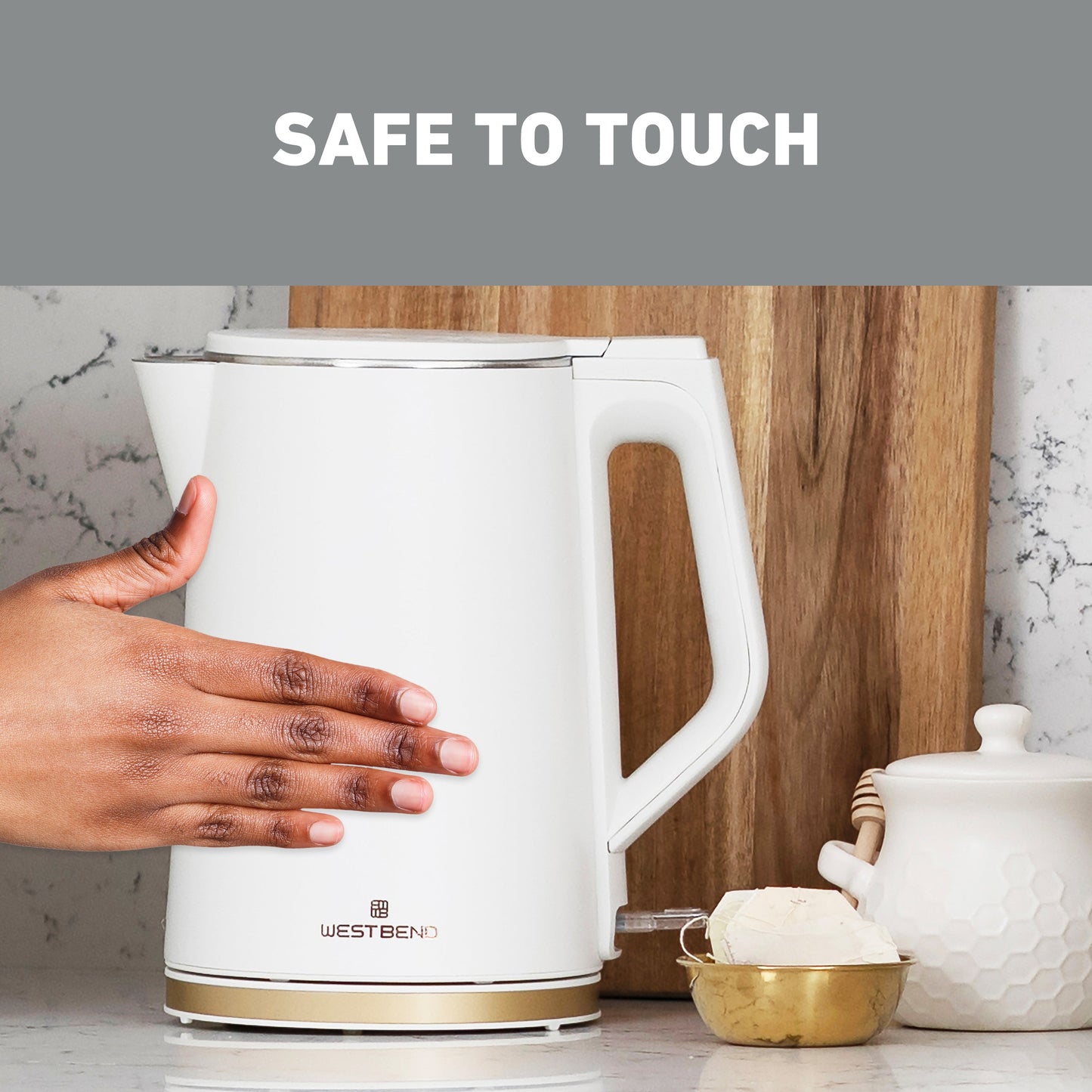 West Bend Timeless Electric Kettle, 1,5 Liter Kapazität