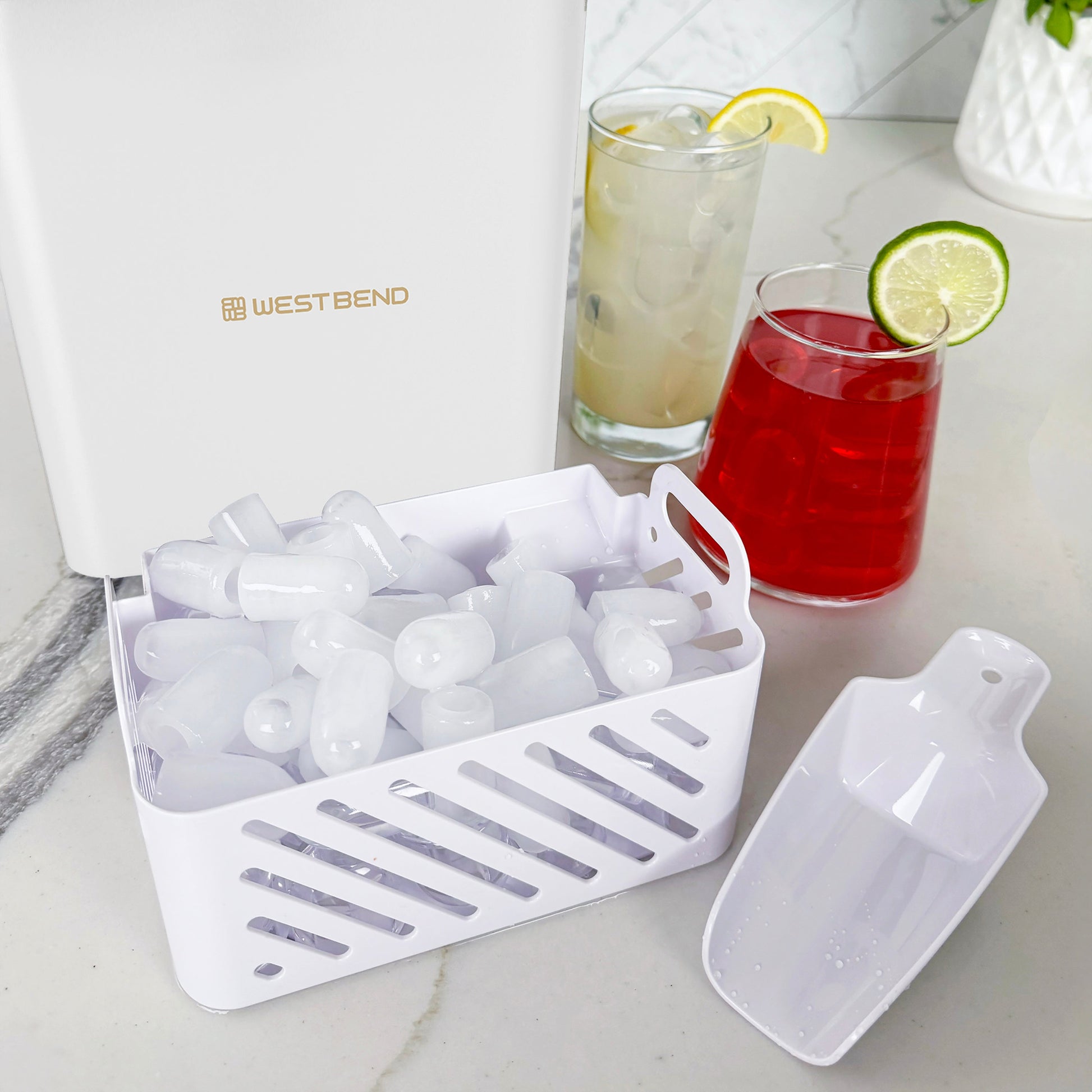 West Bend Timeless Countertop Bullet Ice Maker