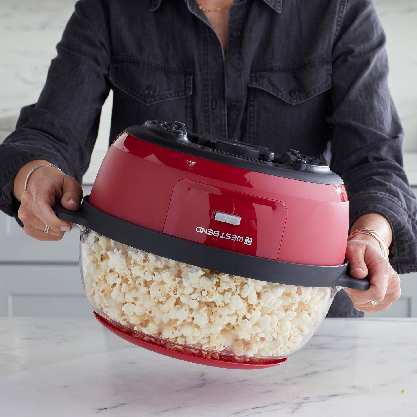 West Bend Stir Crazy 6 Qt. Popcorn Maschine