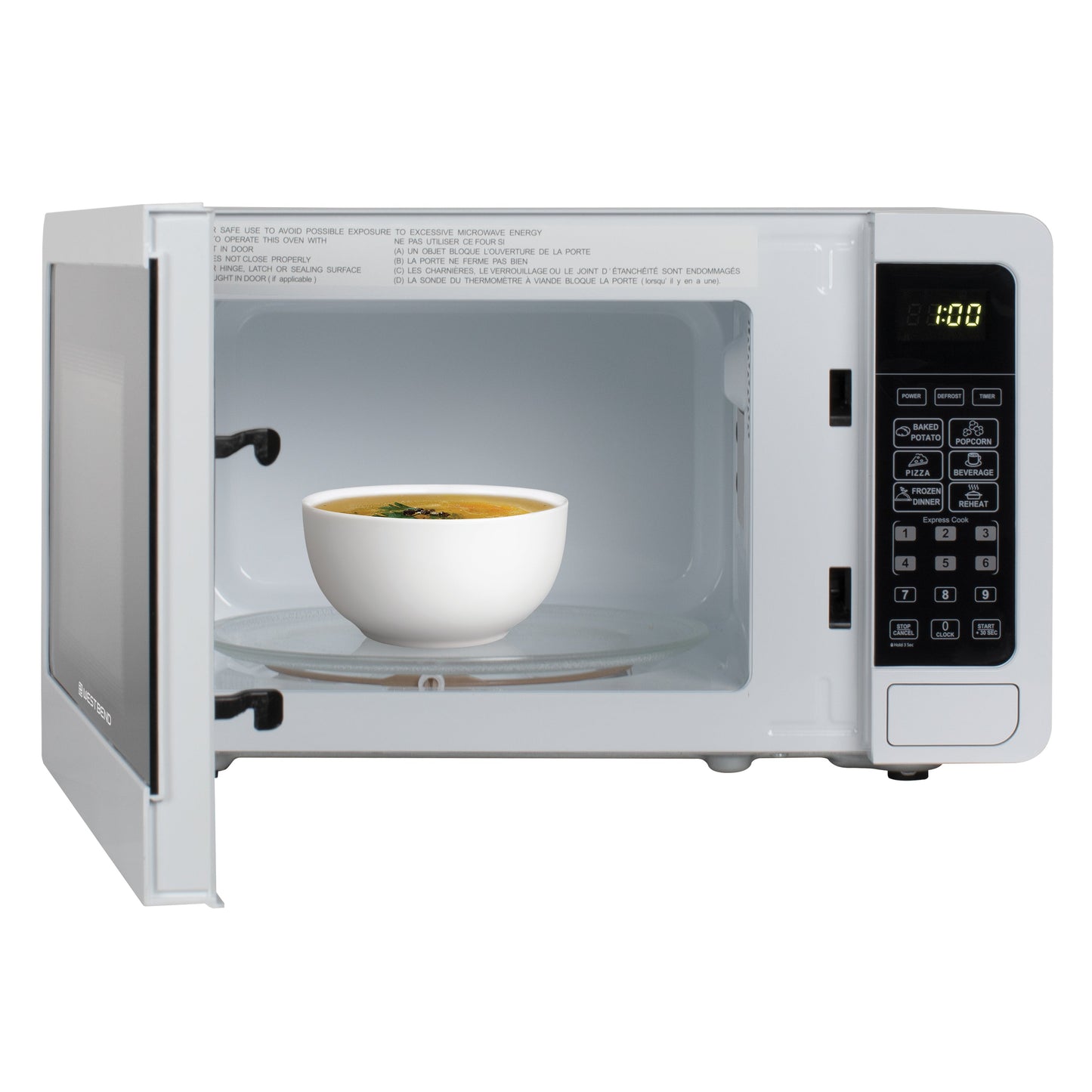 West Bend 0,7 cu. ft Mikrowellenofen