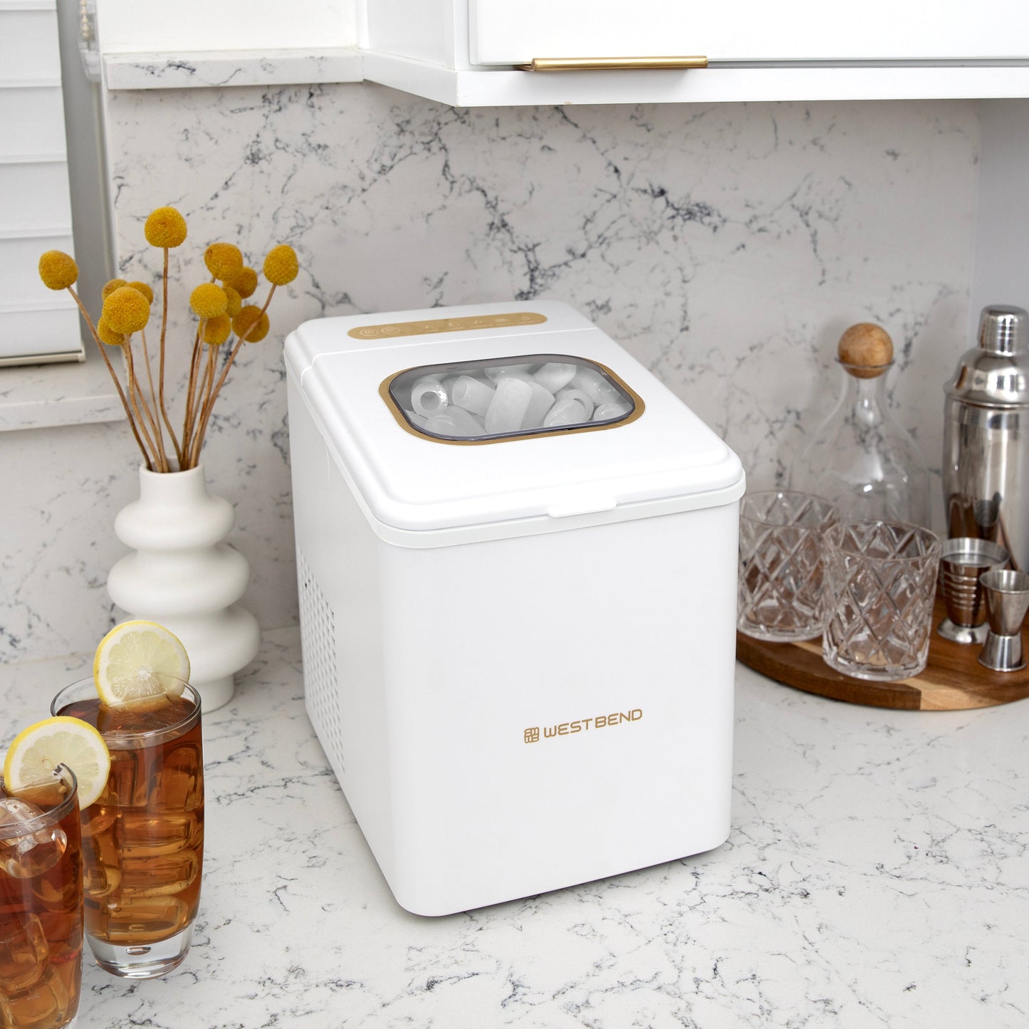 West Bend Timeless Countertop Bullet Ice Maker