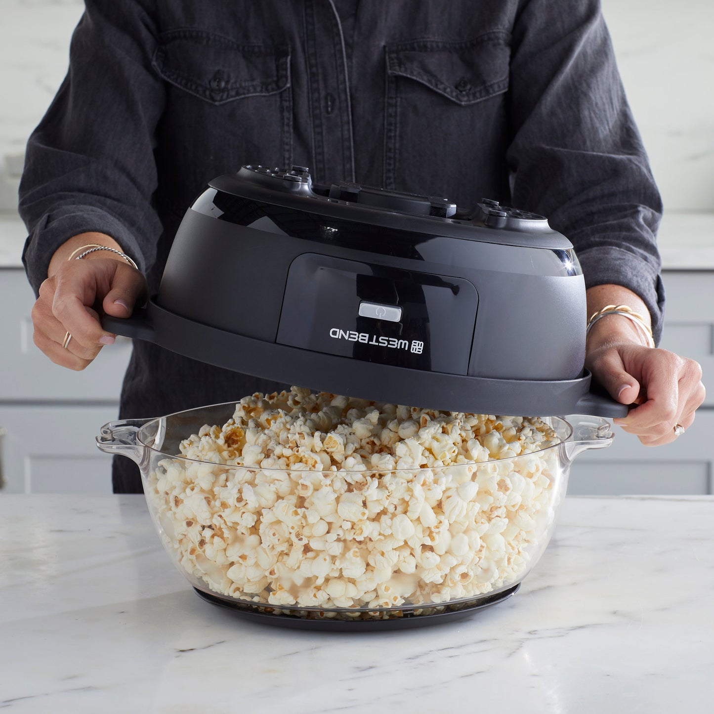 West Bend Stir Crazy 6 Qt. Popcorn Maschine