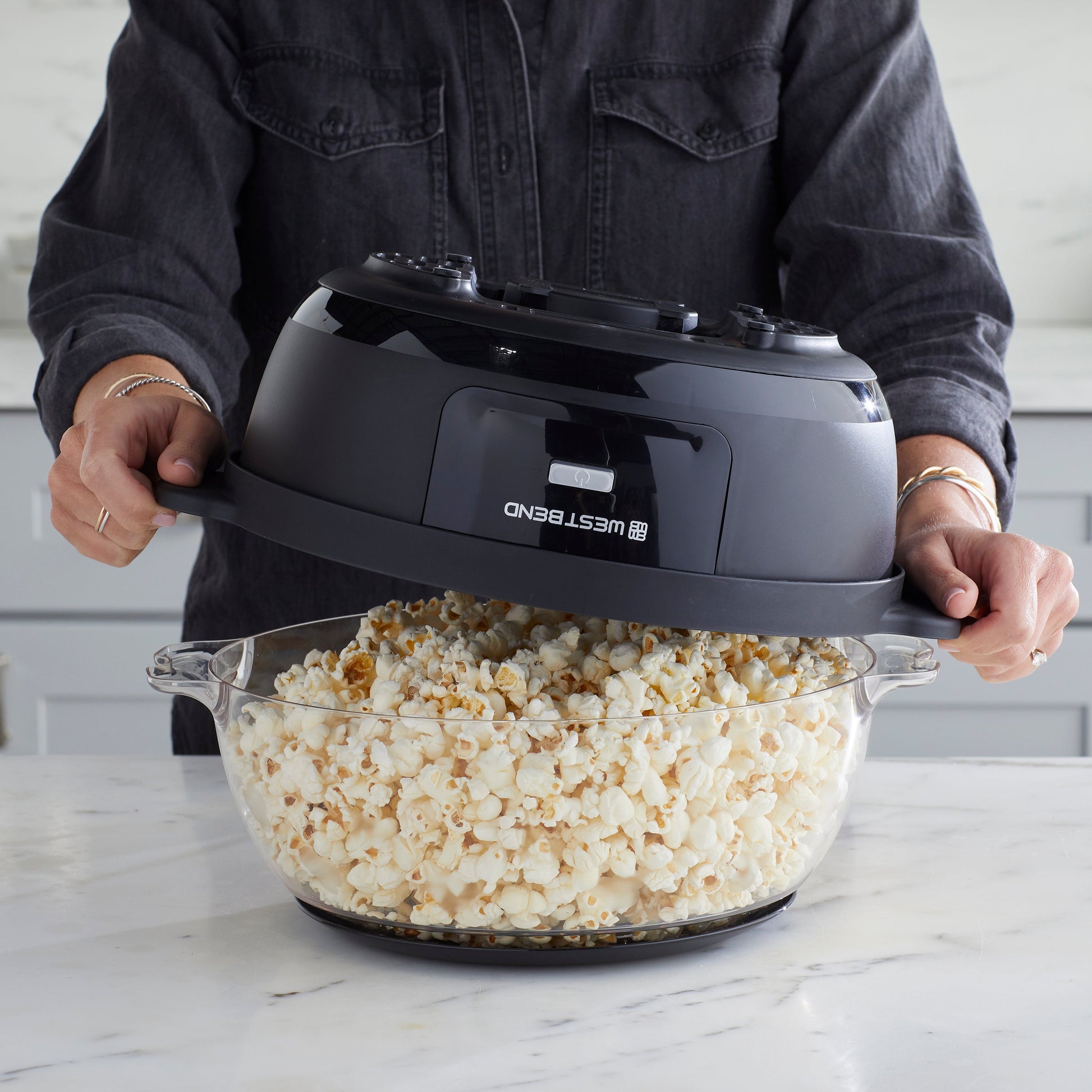 West Bend Stir Crazy 6 Qt. Popcorn Maschine