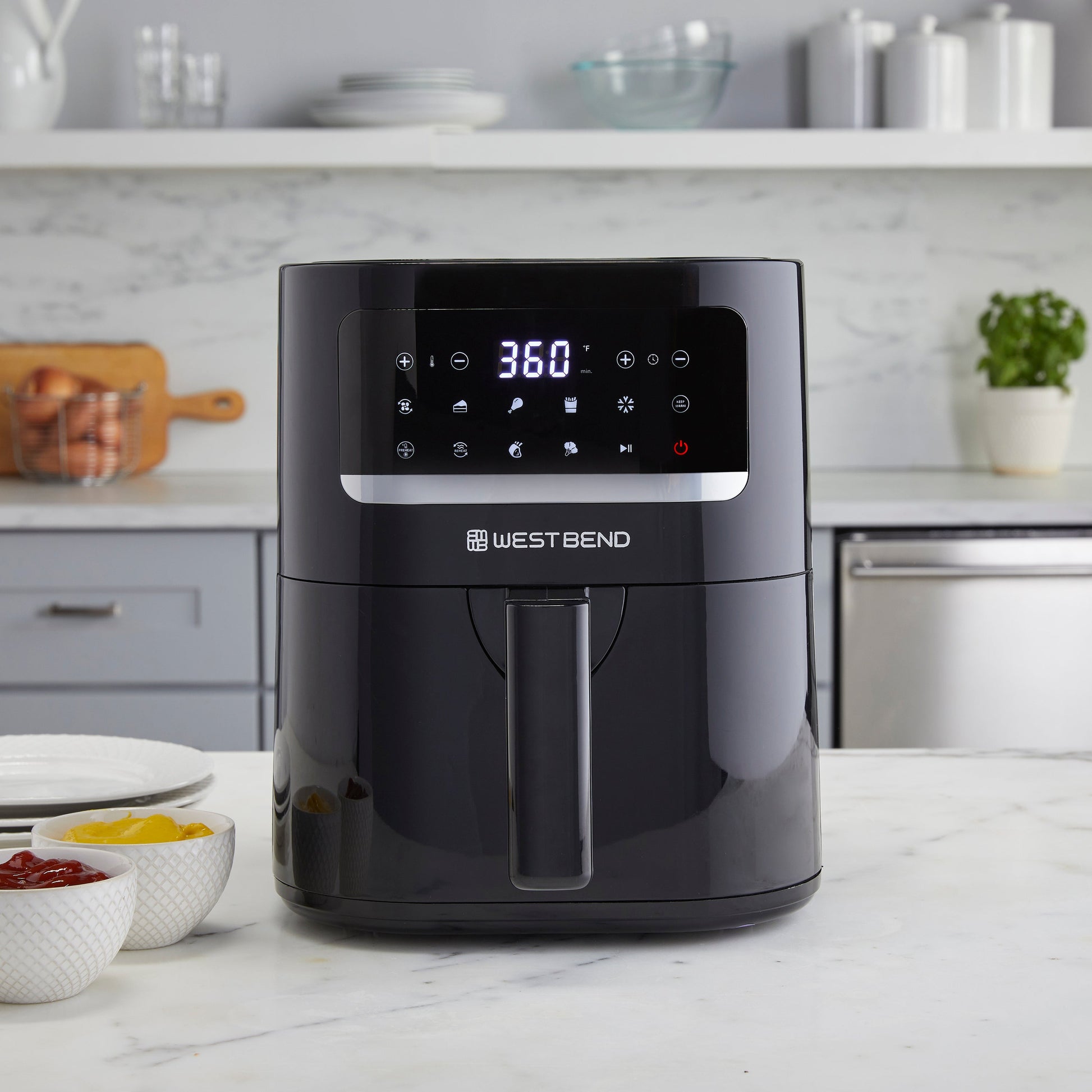 West Bend 5 Qt. Air Fryer mit 10 Presets
