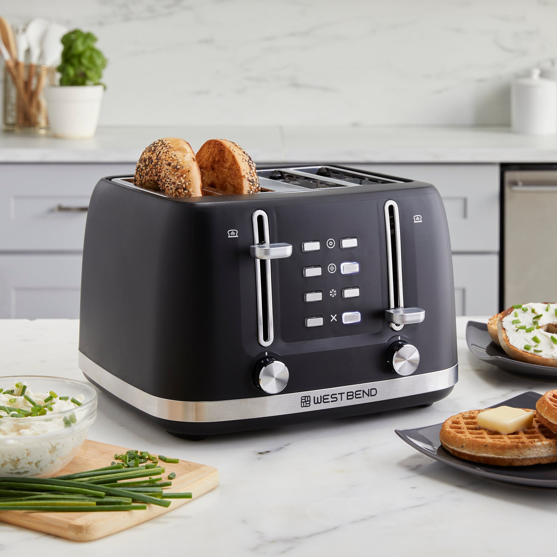 West Bend 4-Scheiben-Toaster