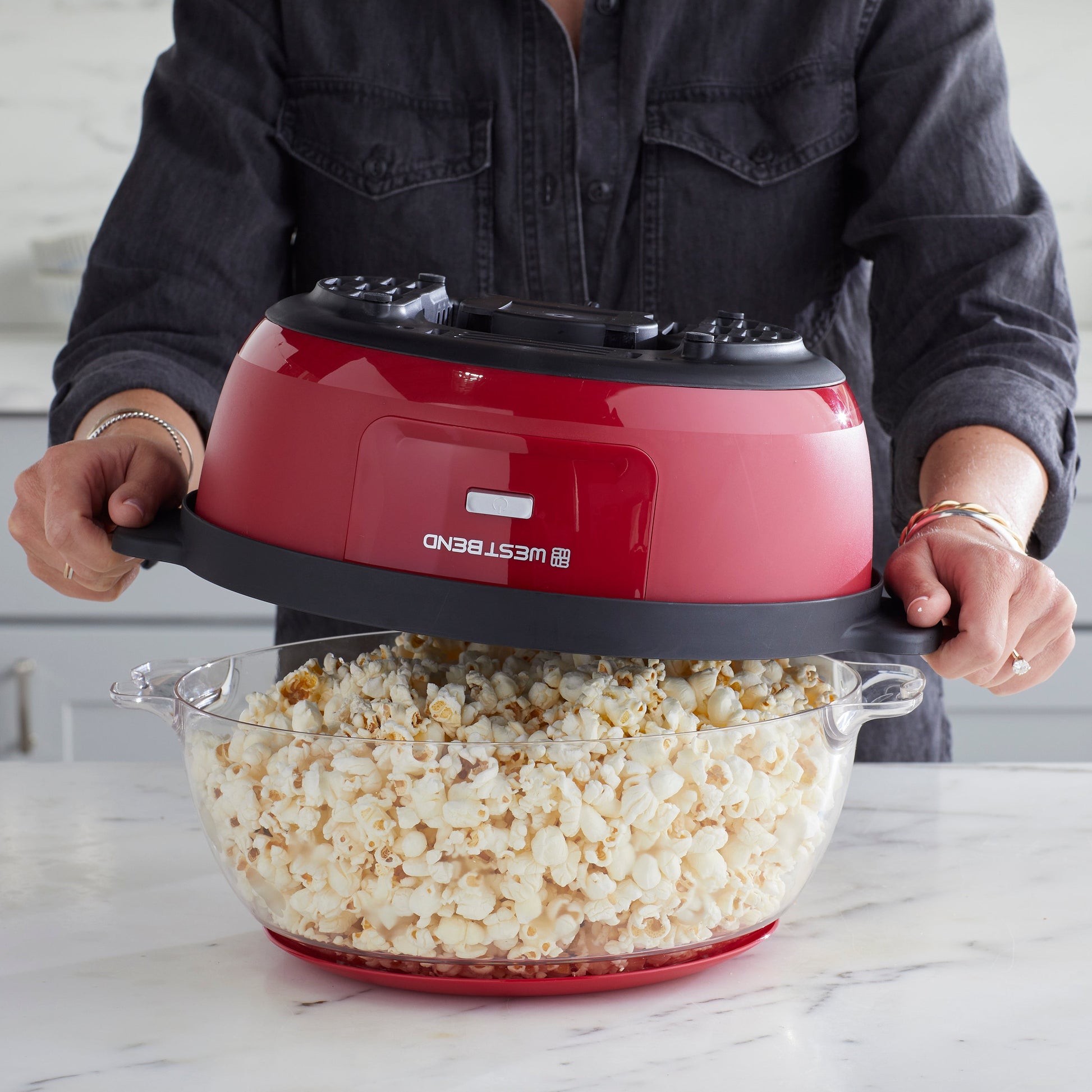 West Bend Stir Crazy 6 Qt. Popcorn Maschine