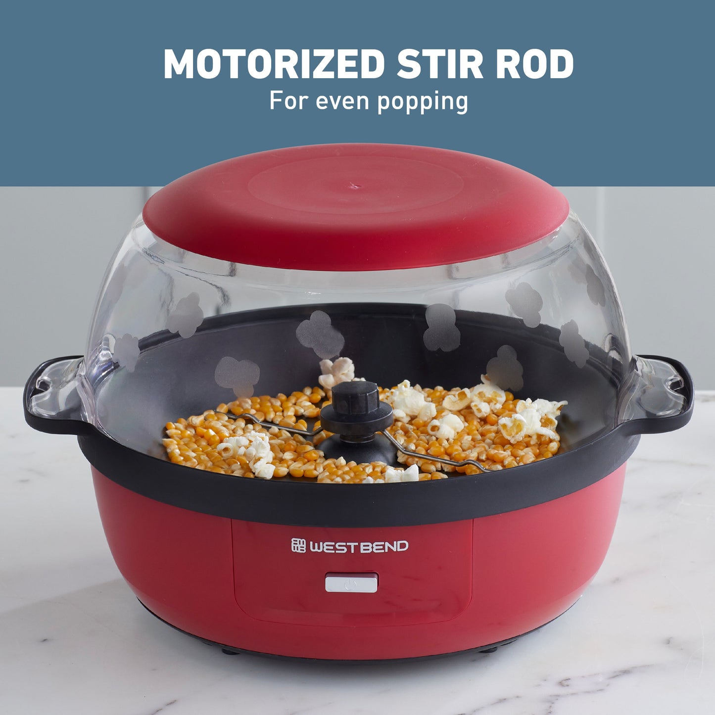 West Bend Stir Crazy 6 Qt. Popcorn Maschine