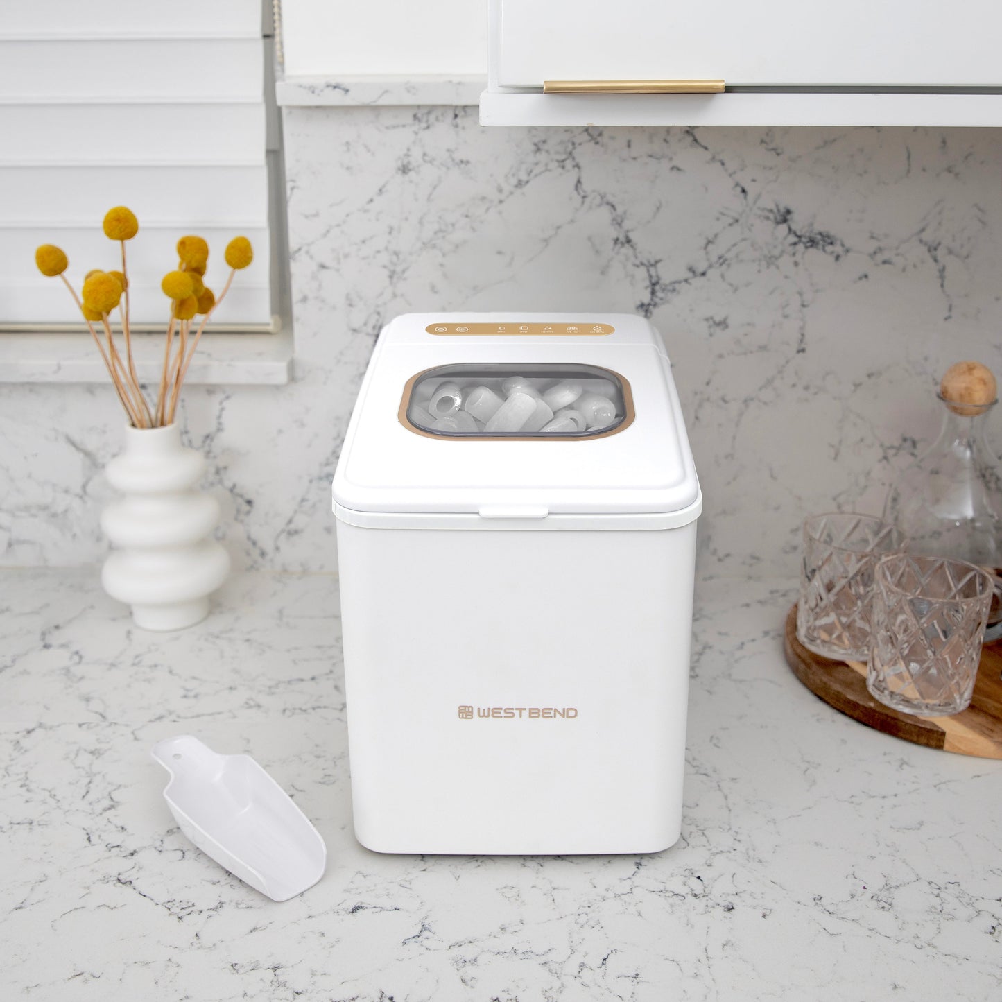 West Bend Timeless Countertop Bullet Ice Maker
