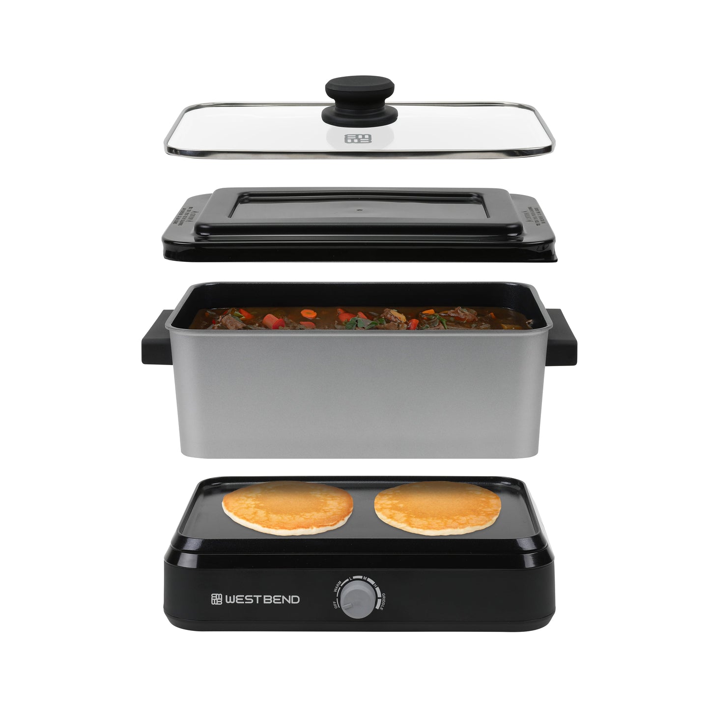West Bend Versatility Cooker, 5 Qt. Kapazität