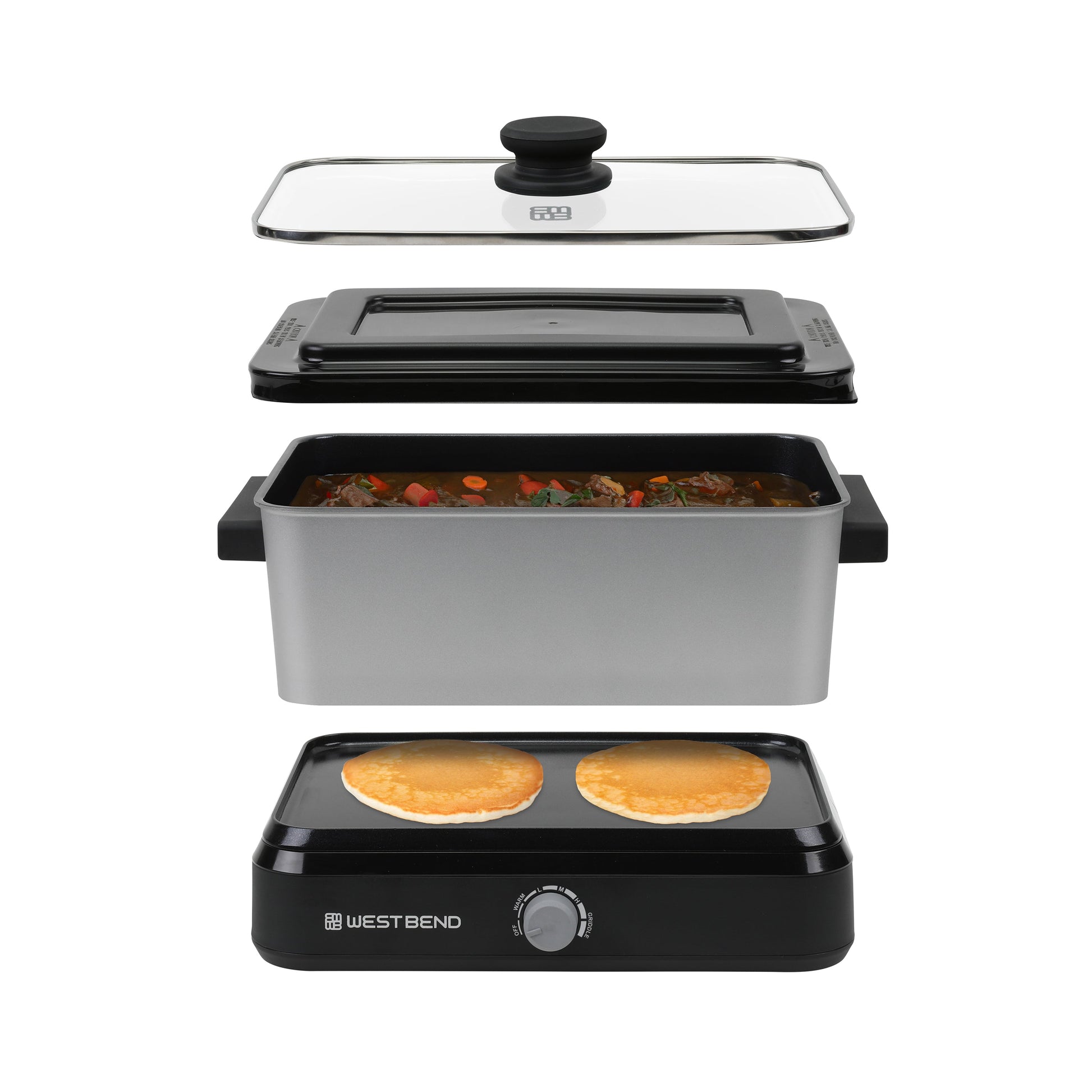 West Bend Versatility Cooker, 5 Qt. Kapazität