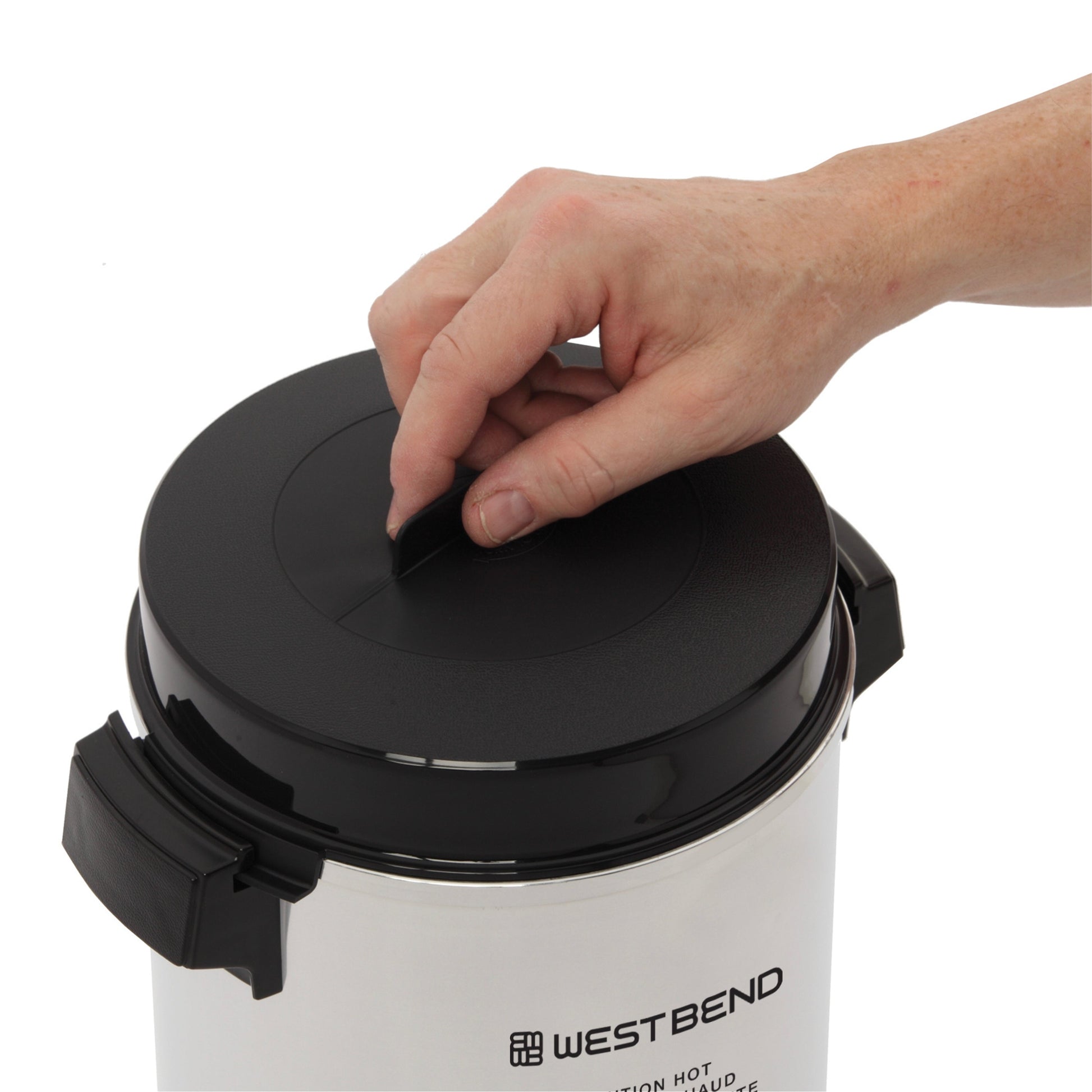 West Bend 42-Cup Polierte Aluminium Kaffee Urne