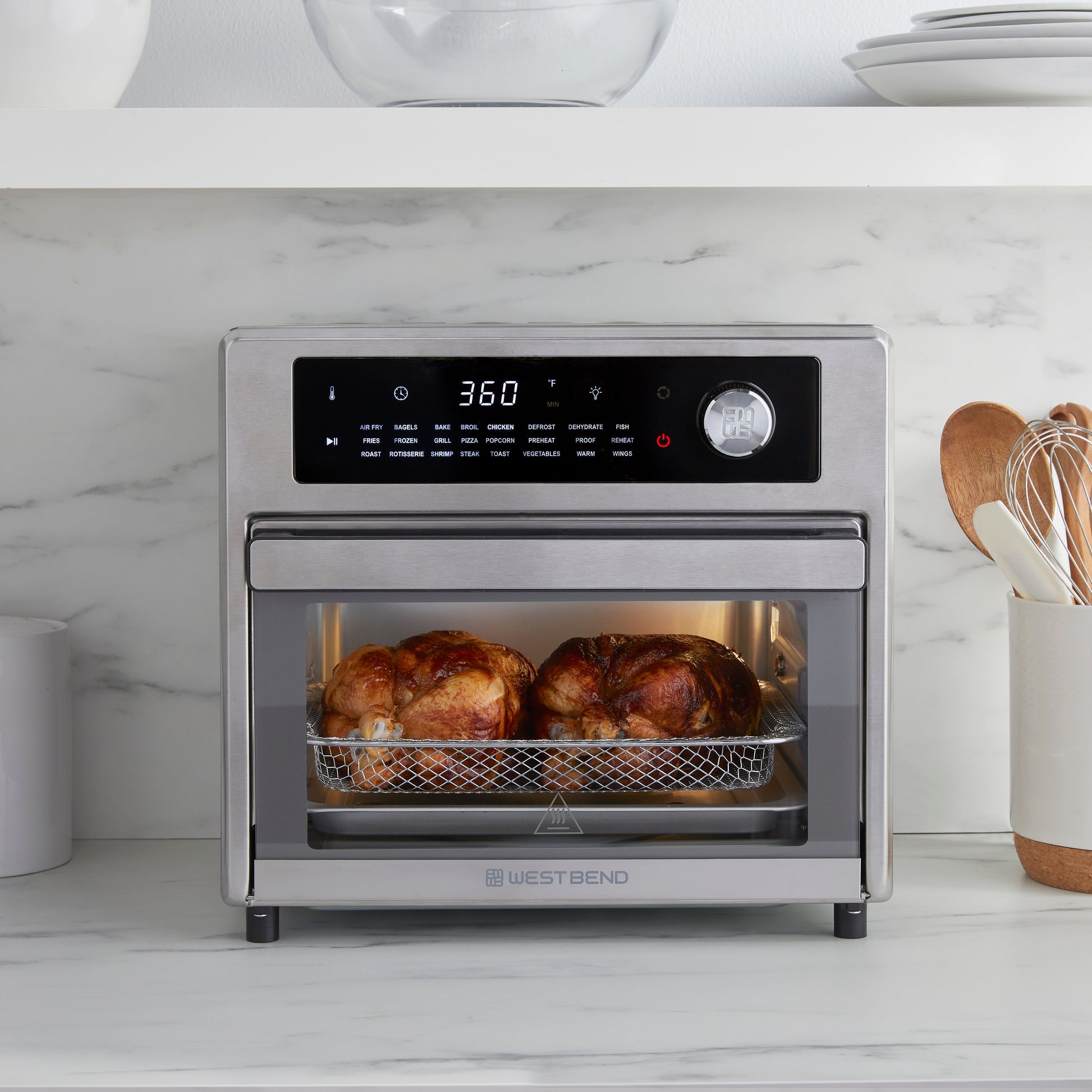 West Bend XL Air Fryer Ofen mit 24 Presets