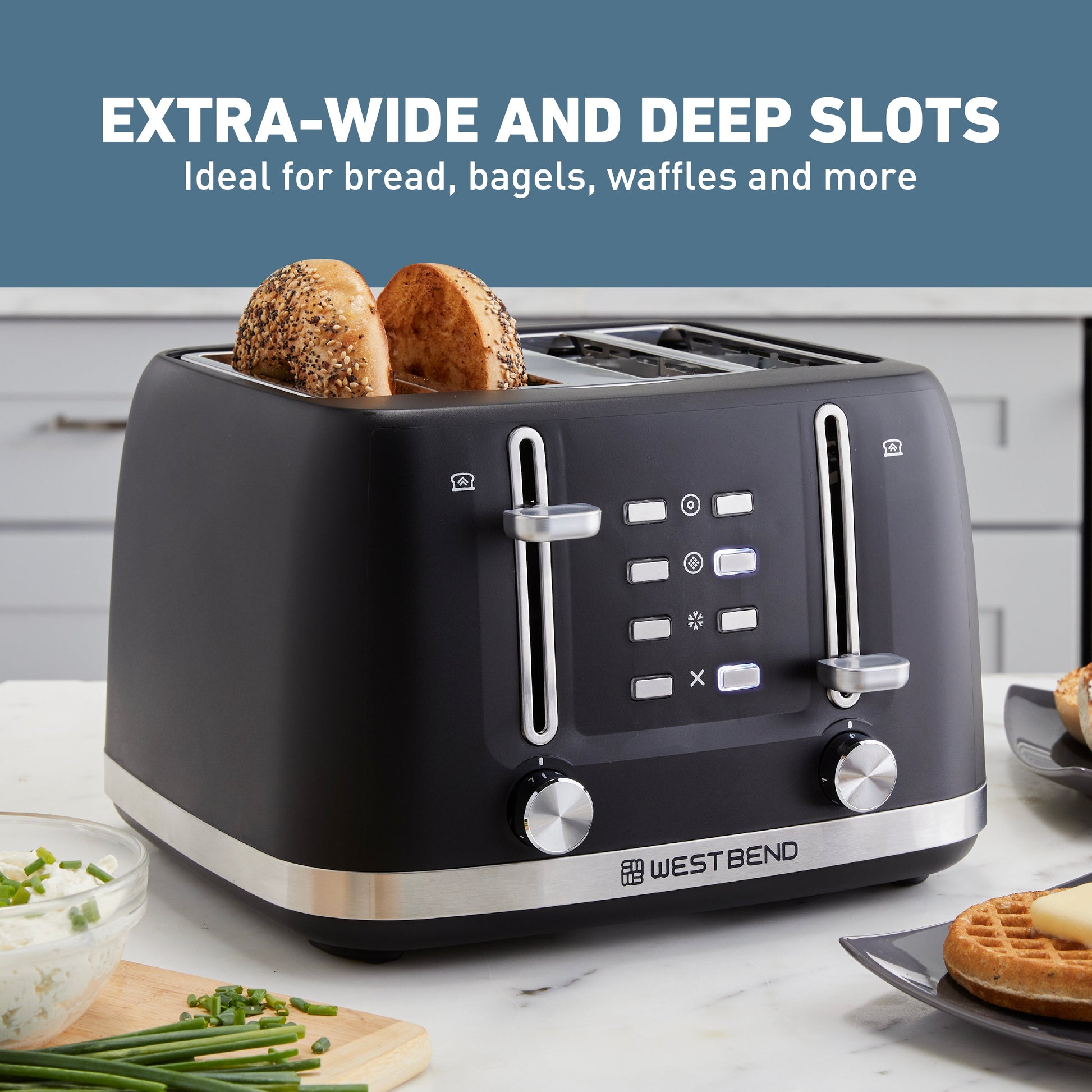 West Bend 4-Scheiben-Toaster