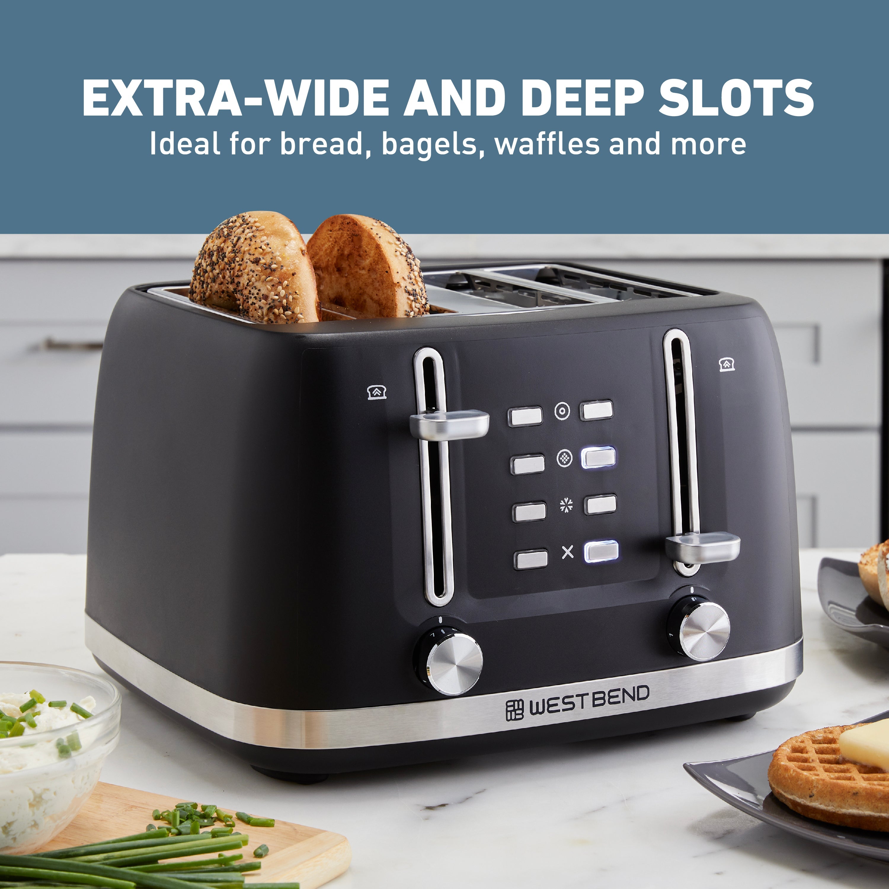 West Bend 4-Scheiben-Toaster