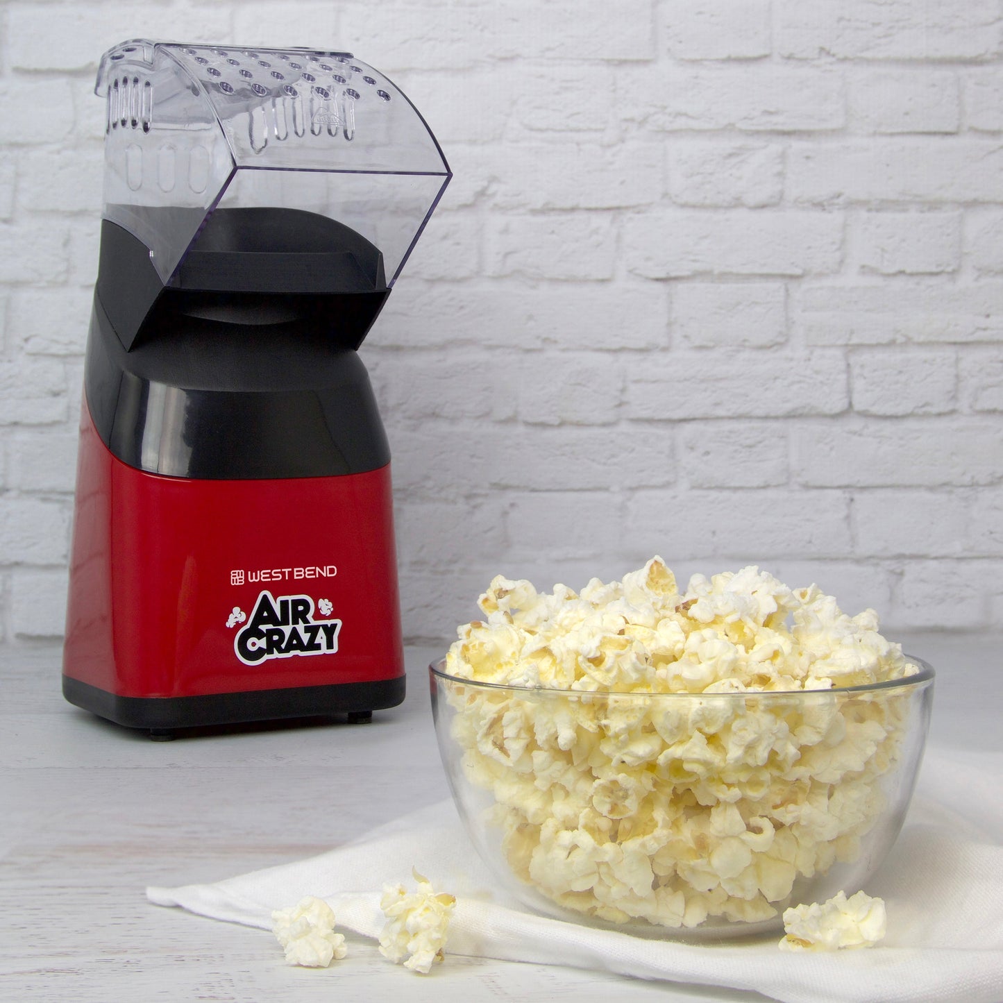 West Bend Air Crazy Hot Air Popcorn Machine, 4 Qt. Kapazität