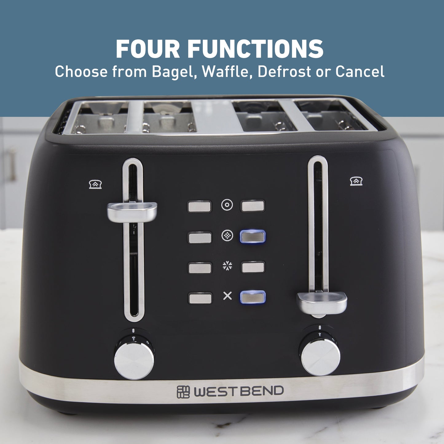 West Bend 4-Scheiben-Toaster