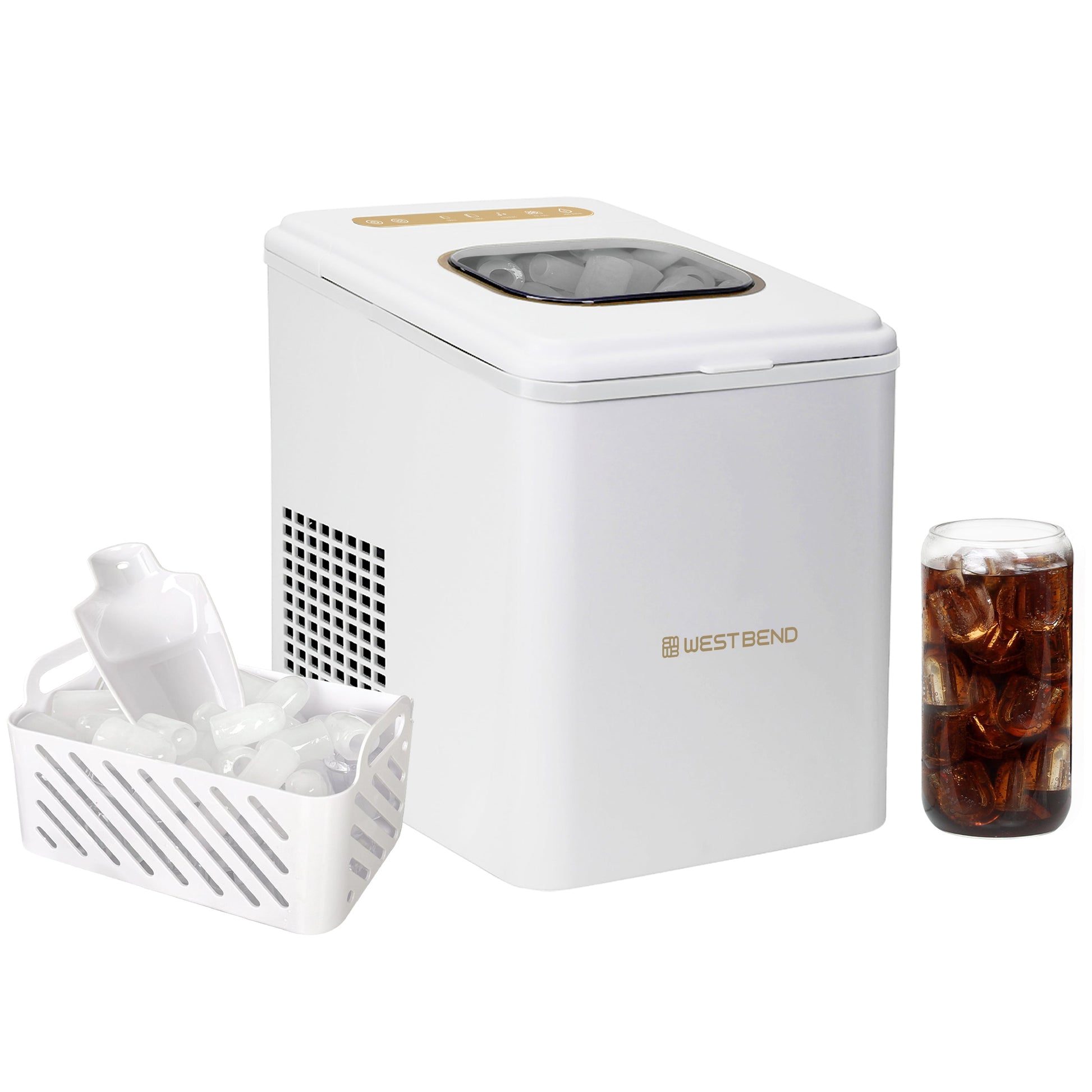 West Bend Timeless Countertop Bullet Ice Maker