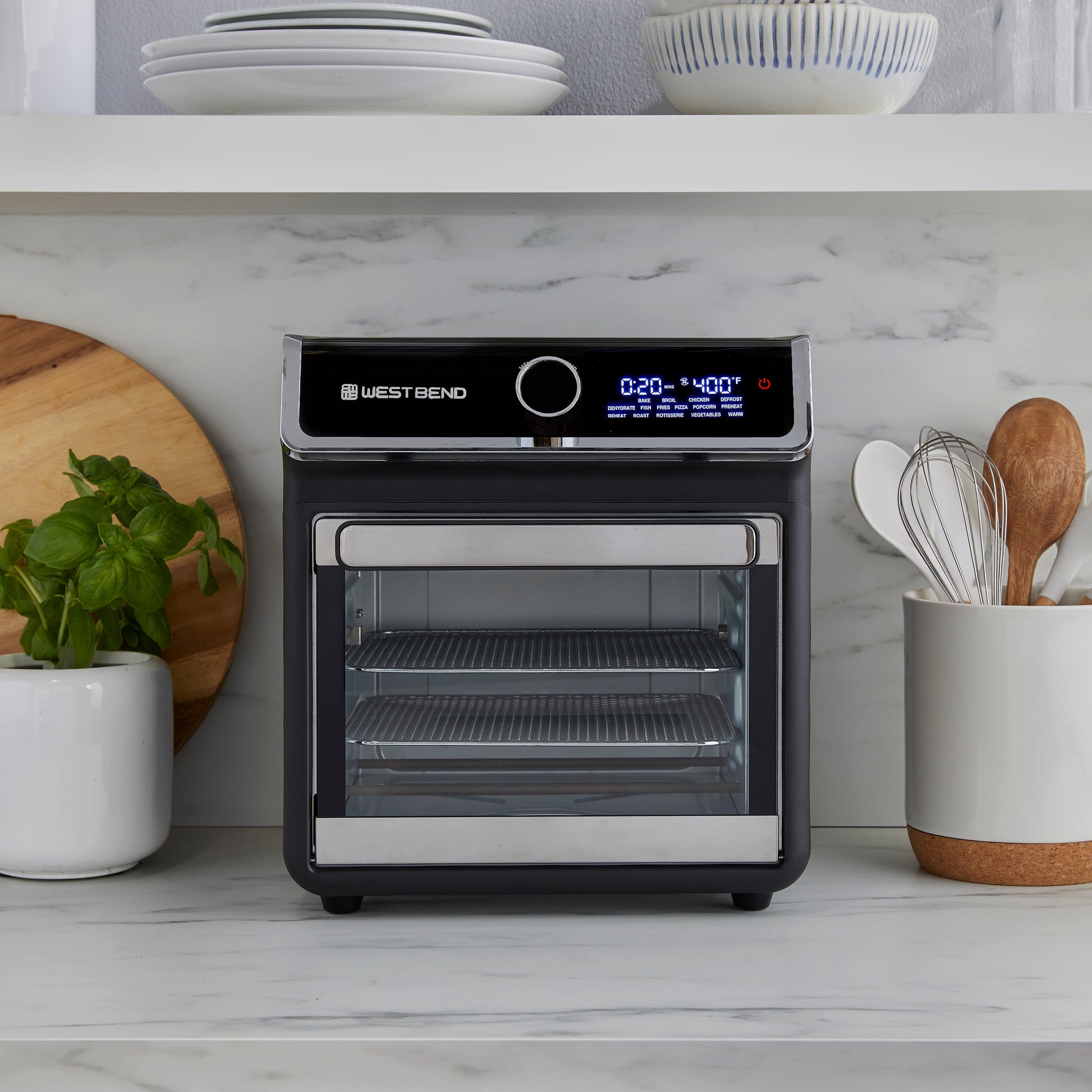 West Bend 15 Qt. Air Fryer Ofen mit 16 Presets