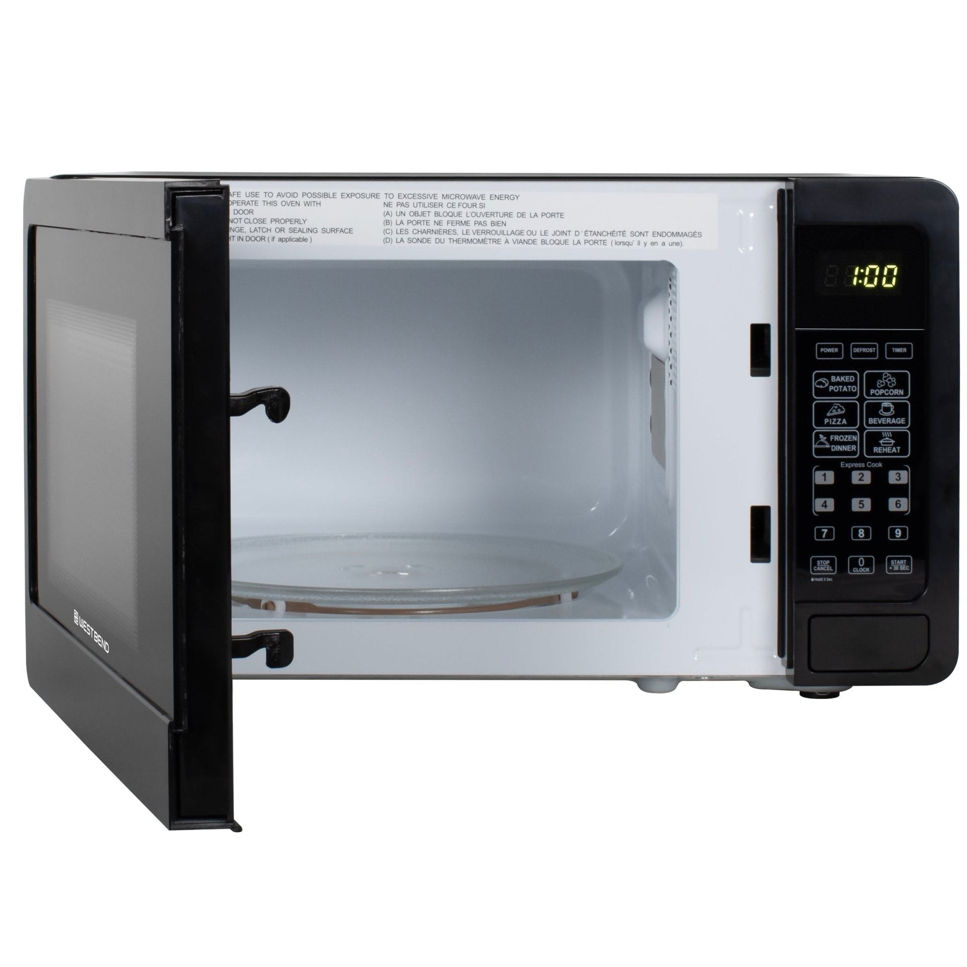 West Bend 0,7 cu. ft Mikrowellenofen