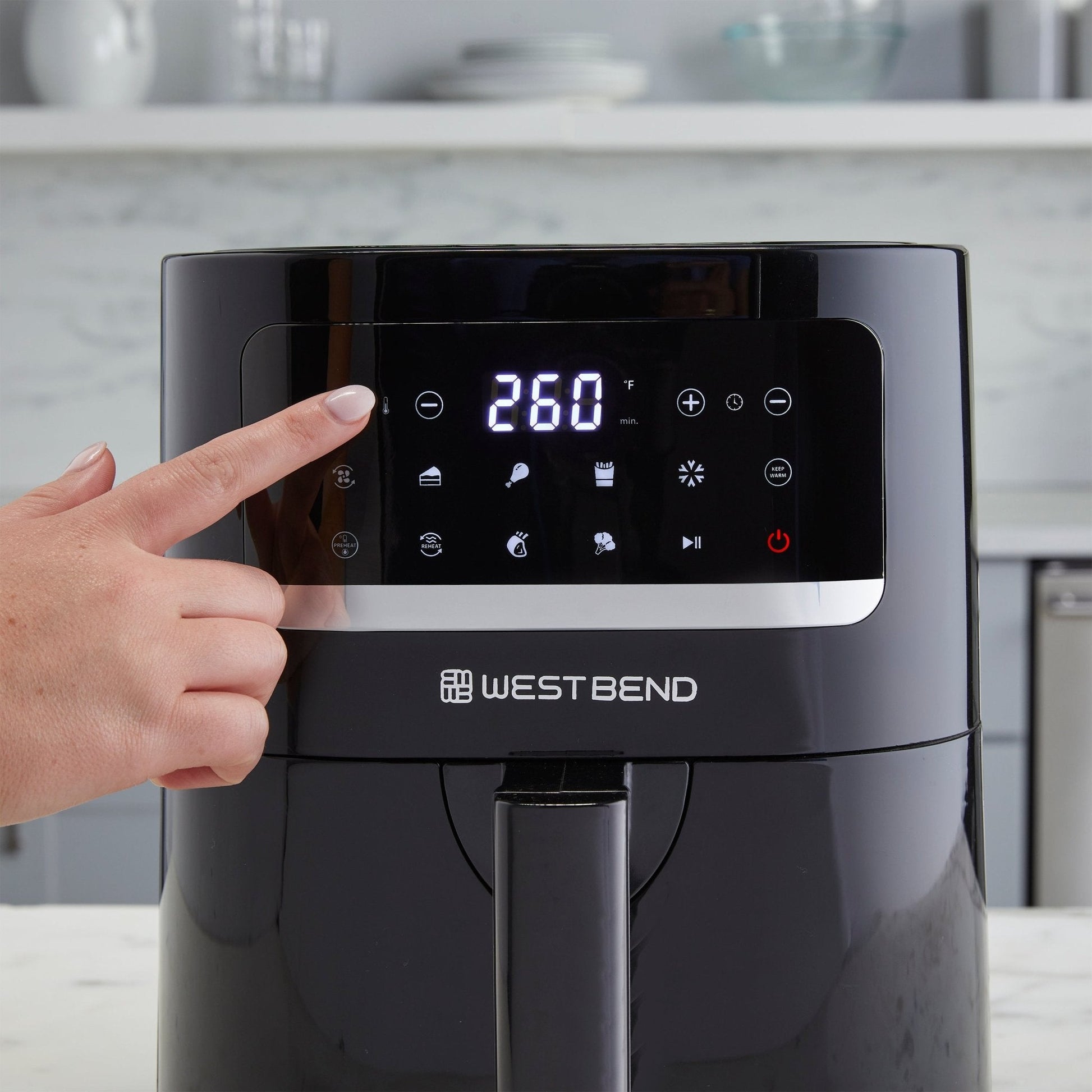 West Bend 5 Qt. Air Fryer mit 10 Presets