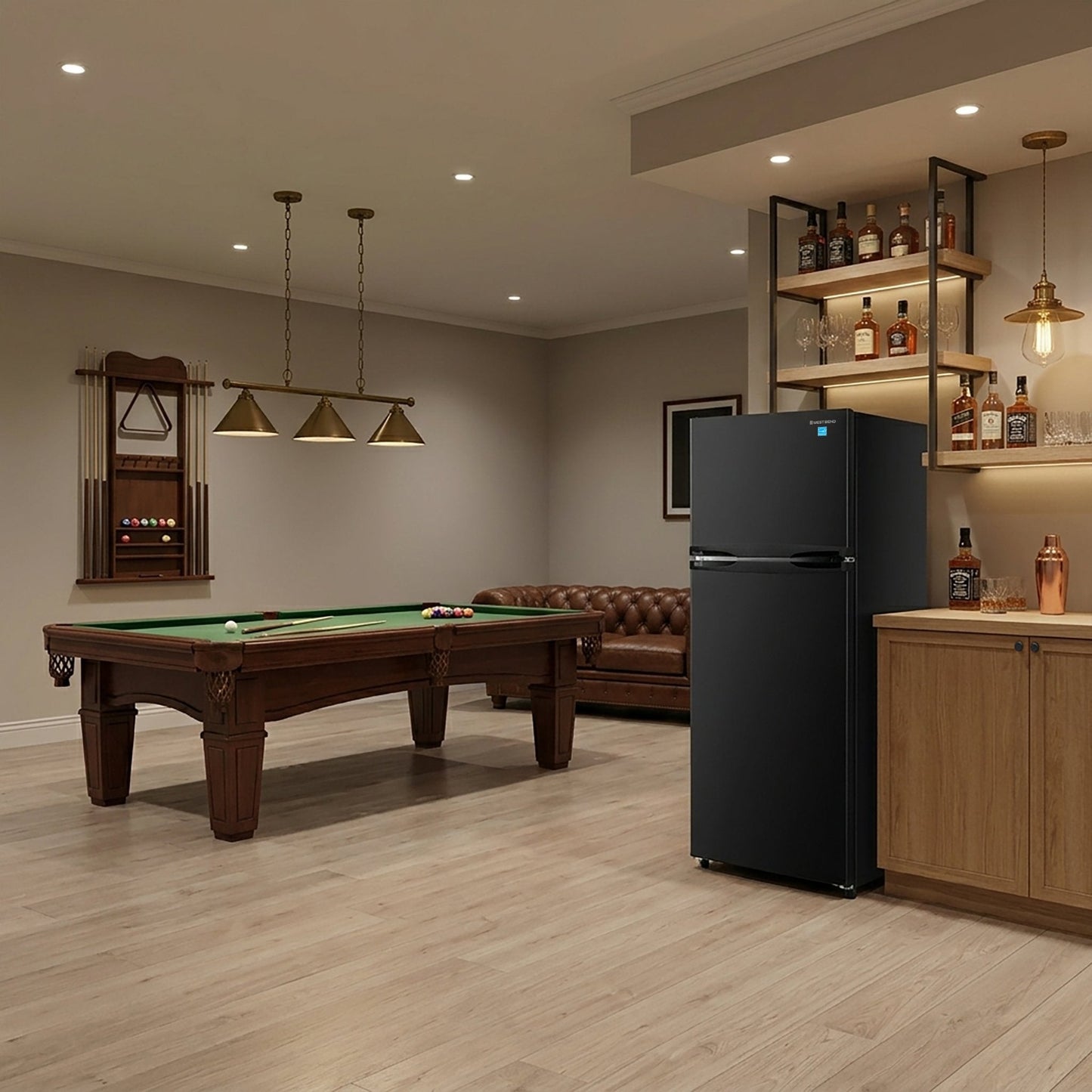 West Bend 7.5 cu. ft. Wohnung Größe Kühlschrank
