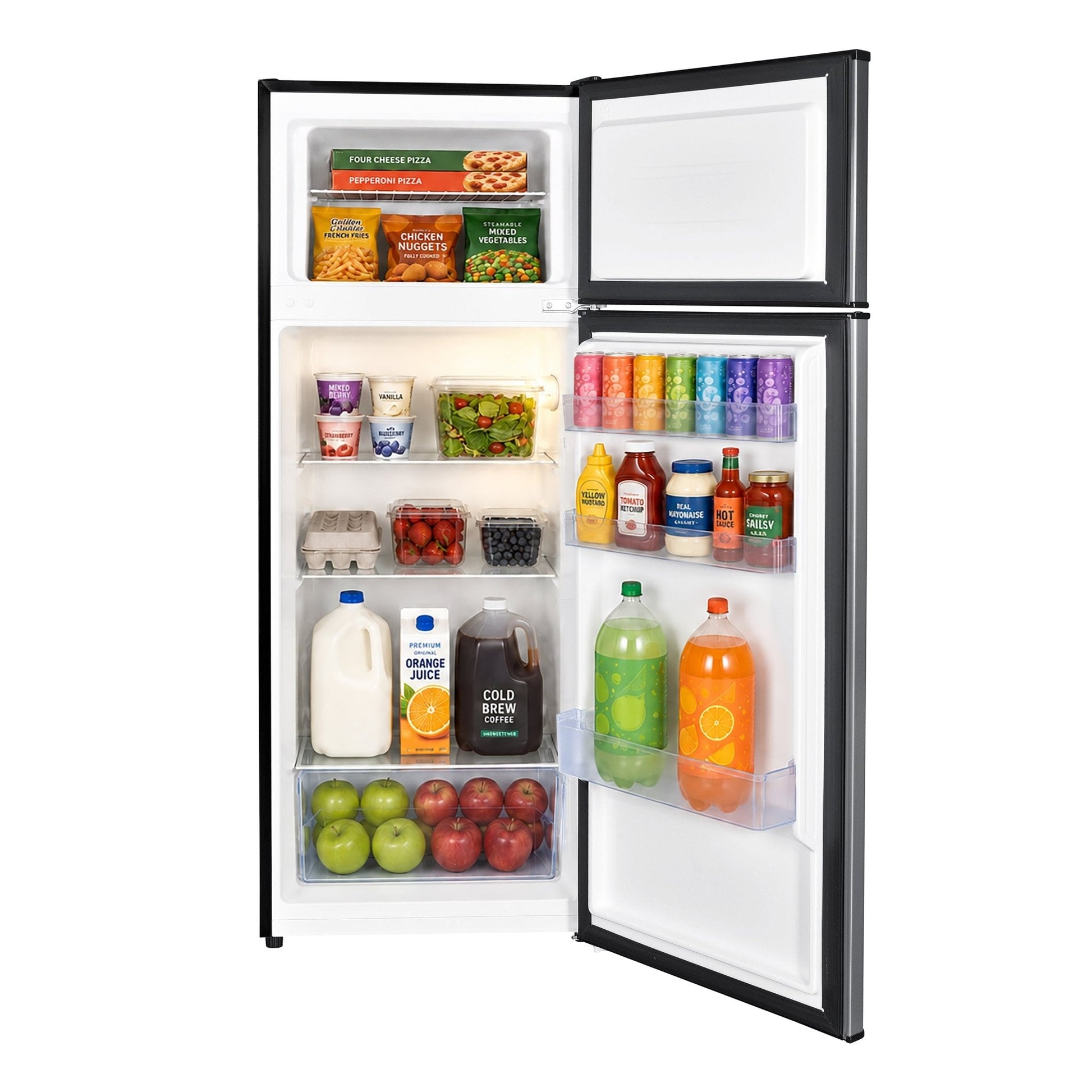 West Bend 7.5 cu. ft. Wohnung Größe Kühlschrank