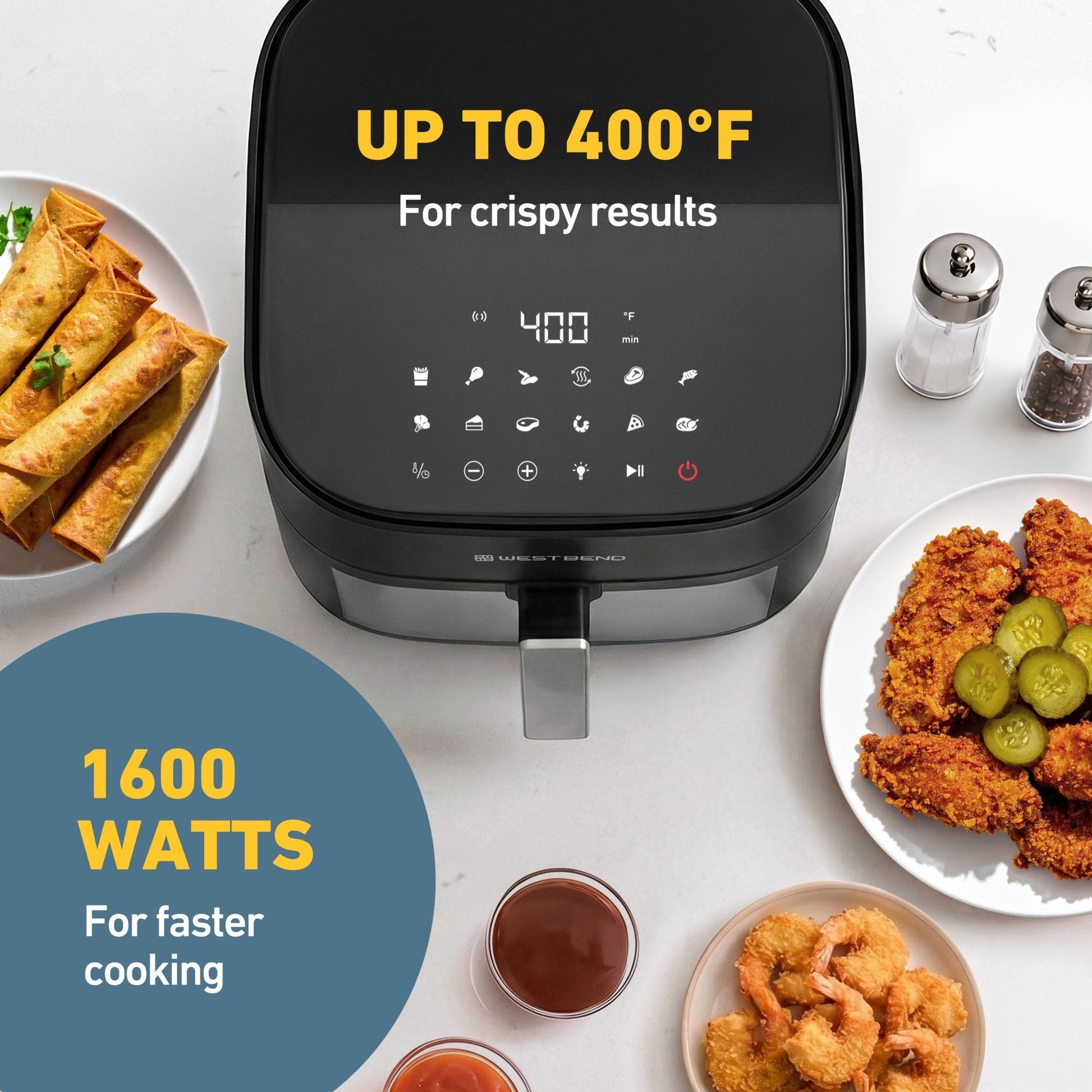 West Bend Digital Air Fryer (Deutscher Luftfrachter)