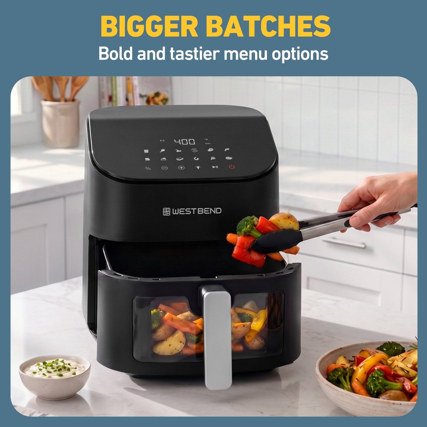 West Bend Digital Air Fryer (Deutscher Luftfrachter)
