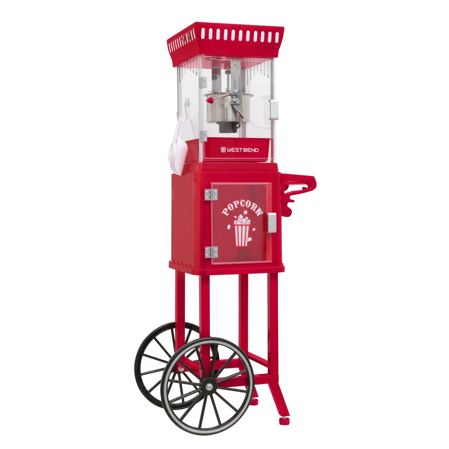 West Bend Popcorn Cart mit 71 g Kettle