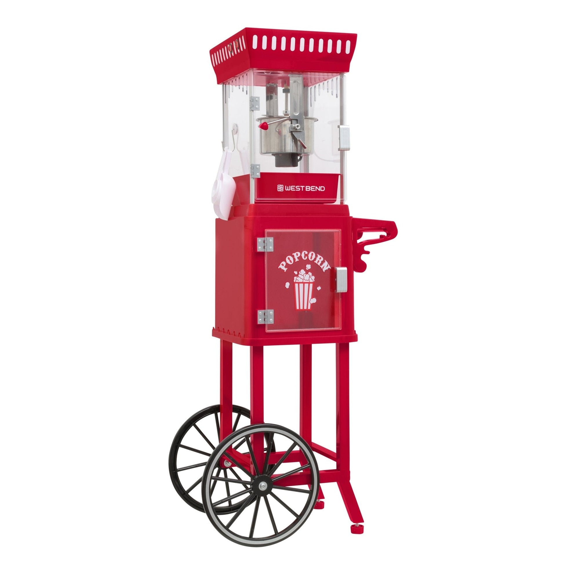West Bend Popcorn Cart mit 71 g Kettle