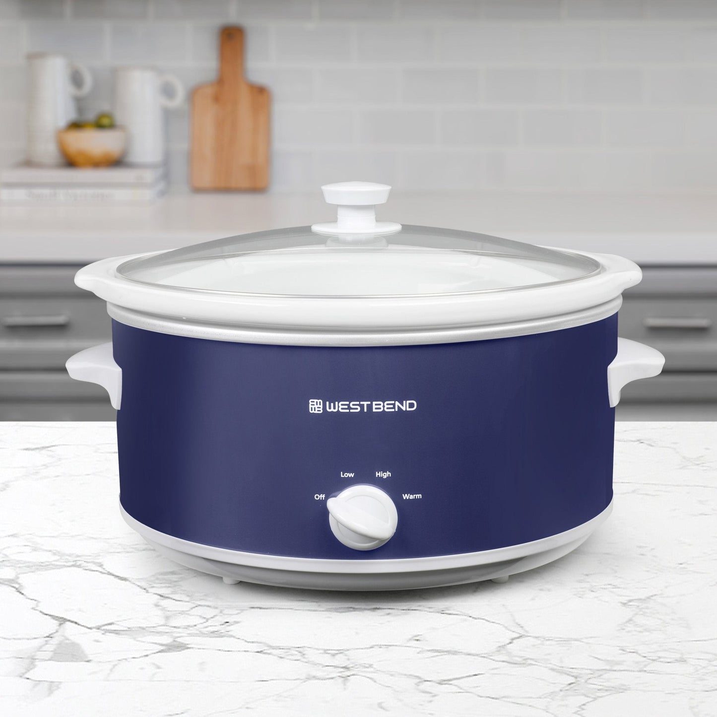 West Bend Slow Cooker, 6 Qt. Kapazität