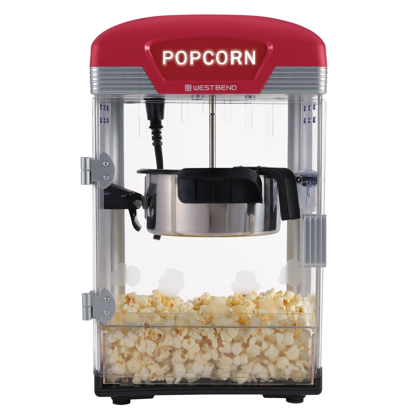 West Bend Theater Crazy 4 Qt. Popcorn Maschine mit Taschen