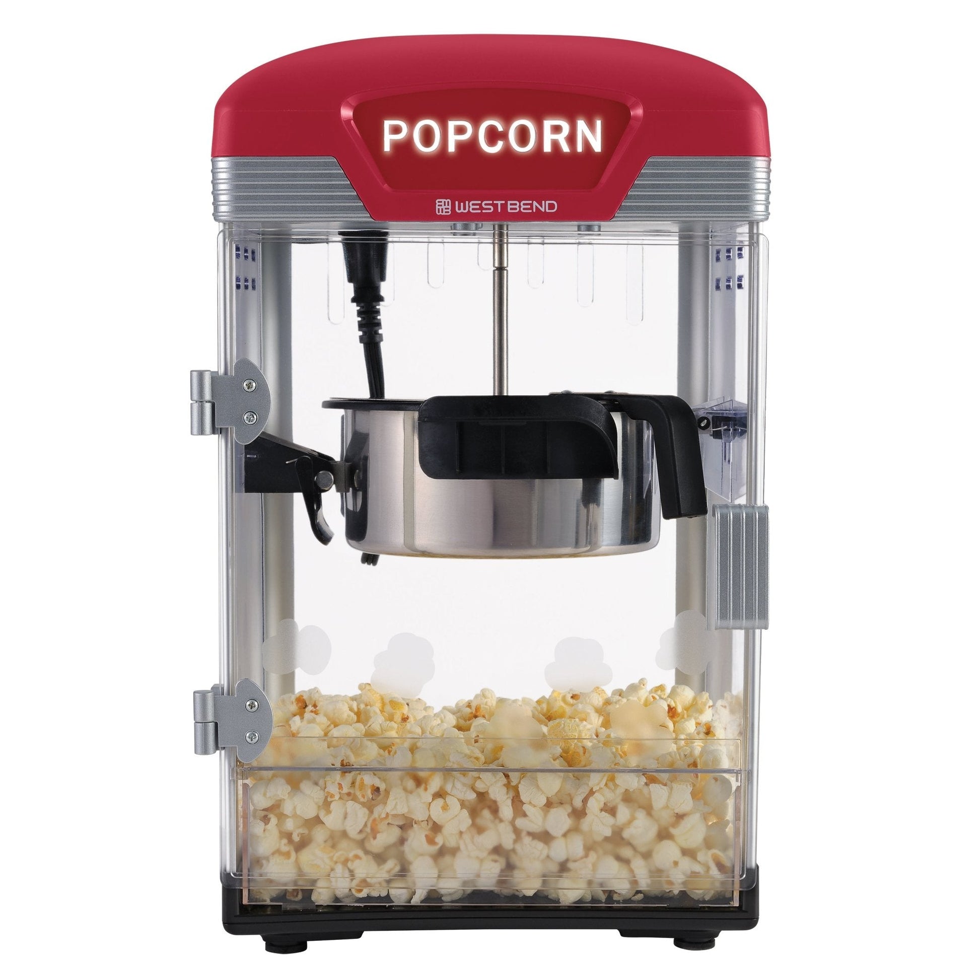 West Bend Theater Crazy 4 Qt. Popcorn Maschine mit Taschen