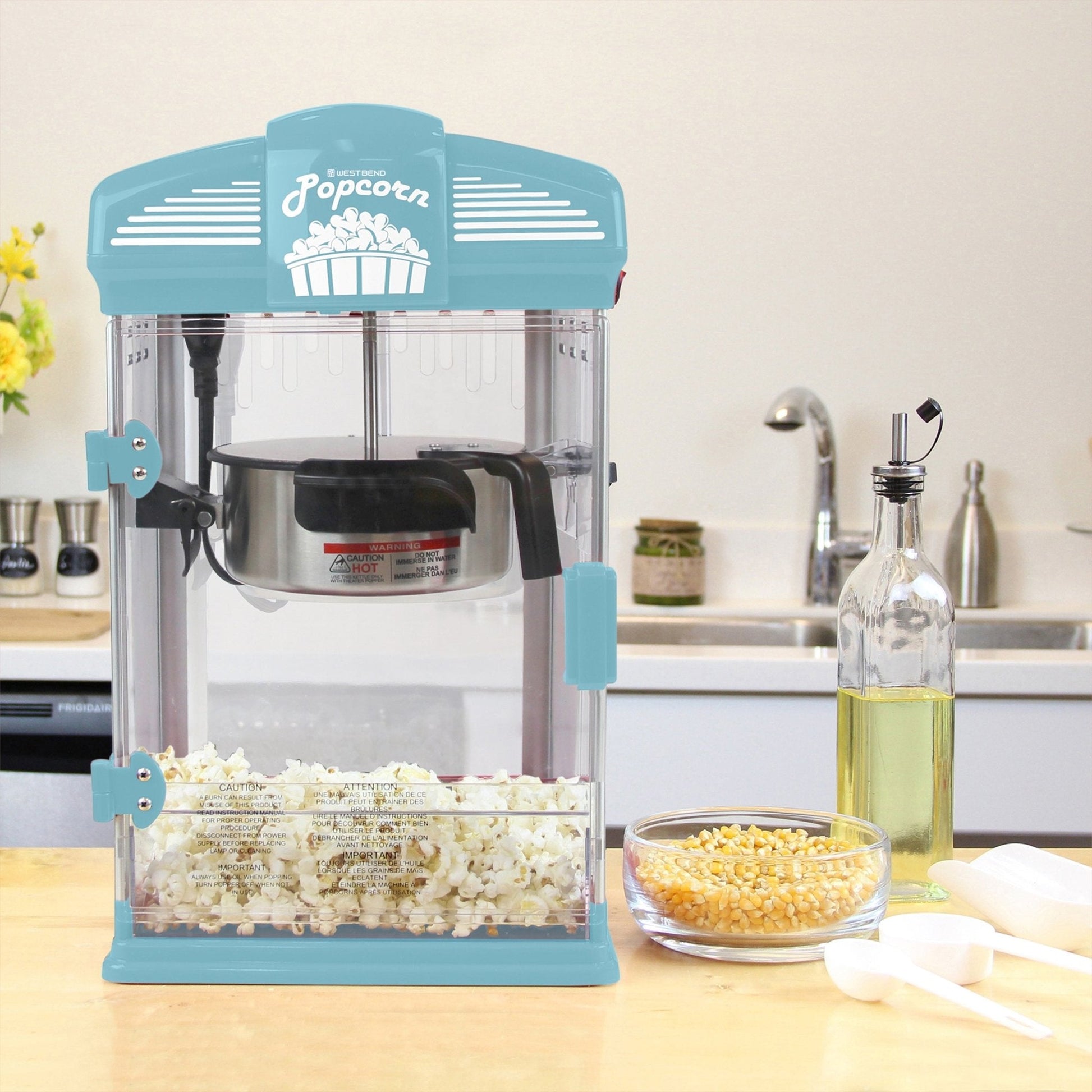 West Bend Theater Crazy Hot Oil Popcorn Maker