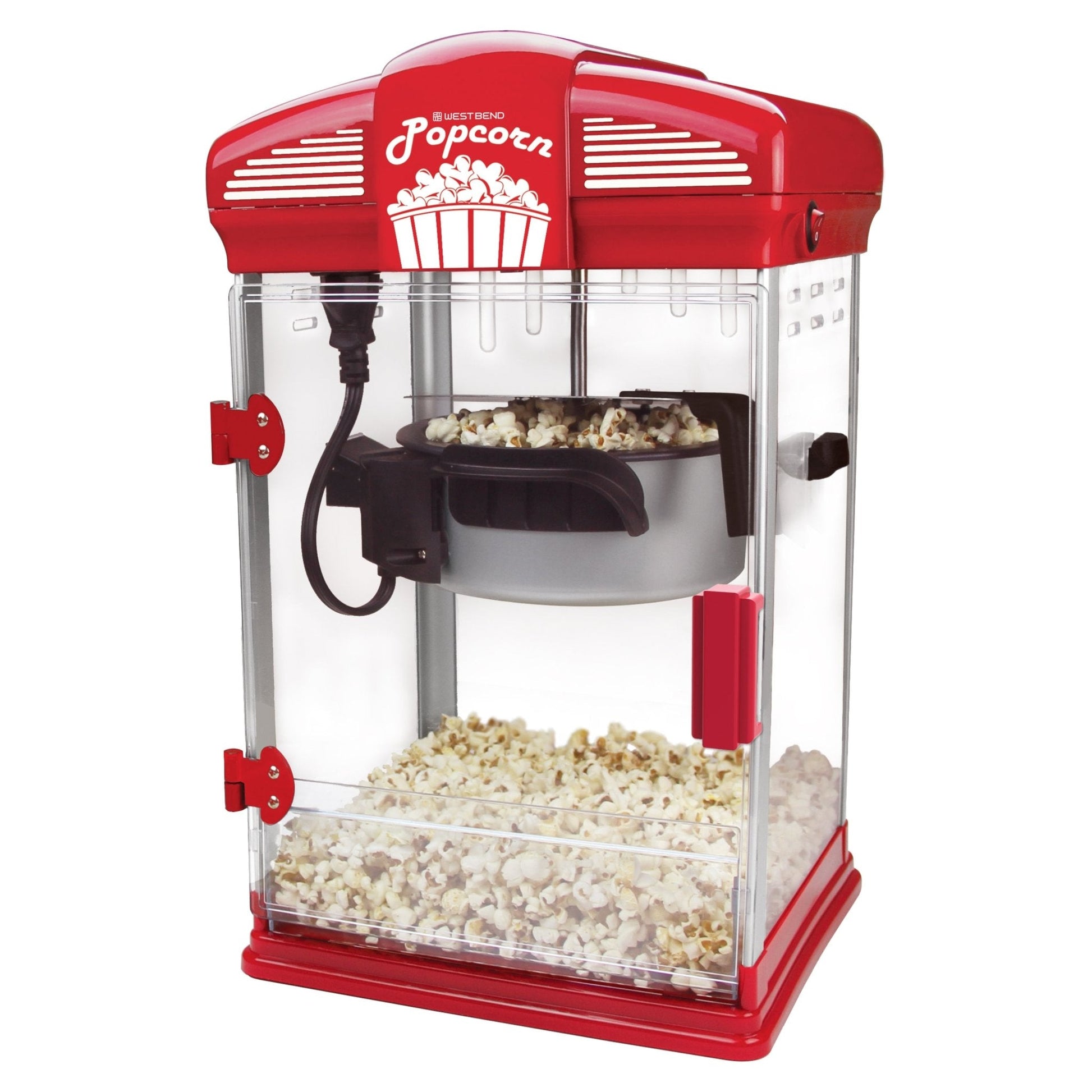 West Bend Theater Crazy Stirring Oil Popcorn Maker, 4 Qt. Kapazität