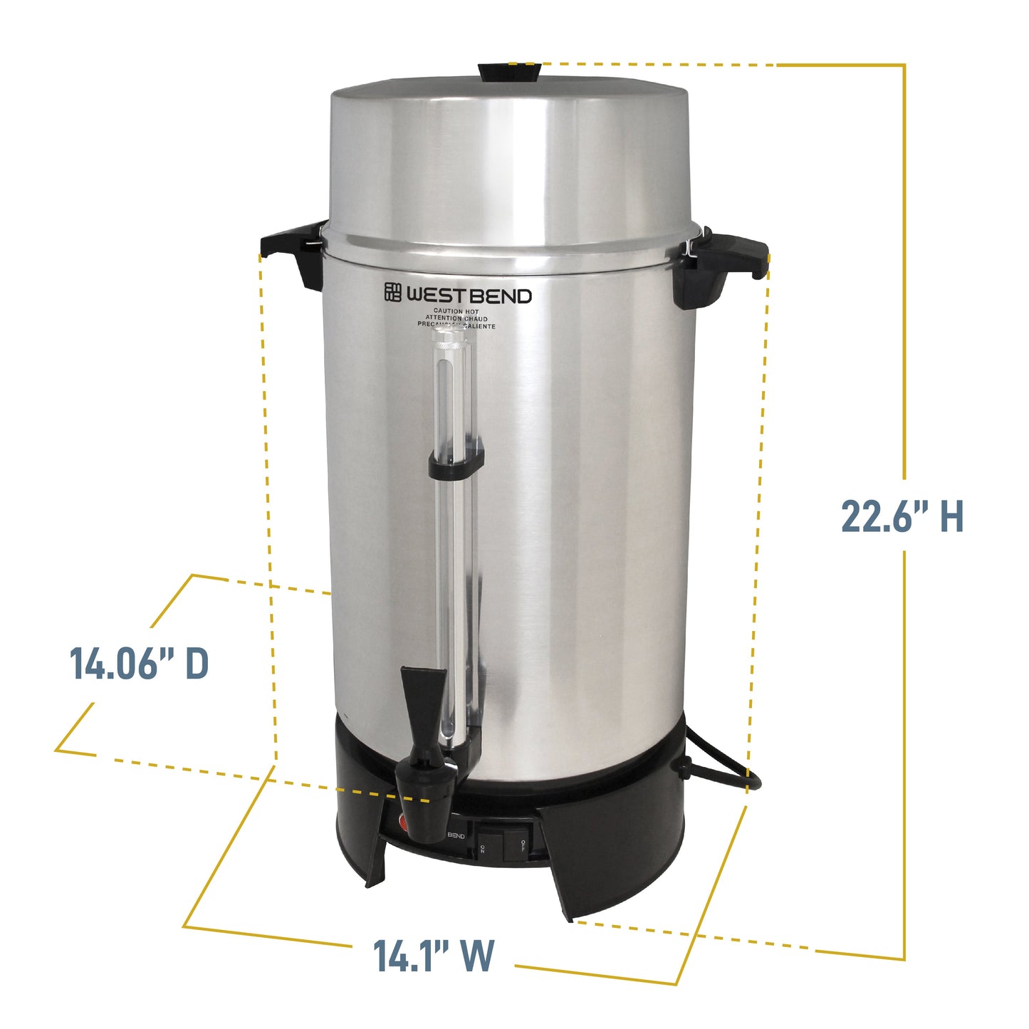 West Bend Kaffee Urne