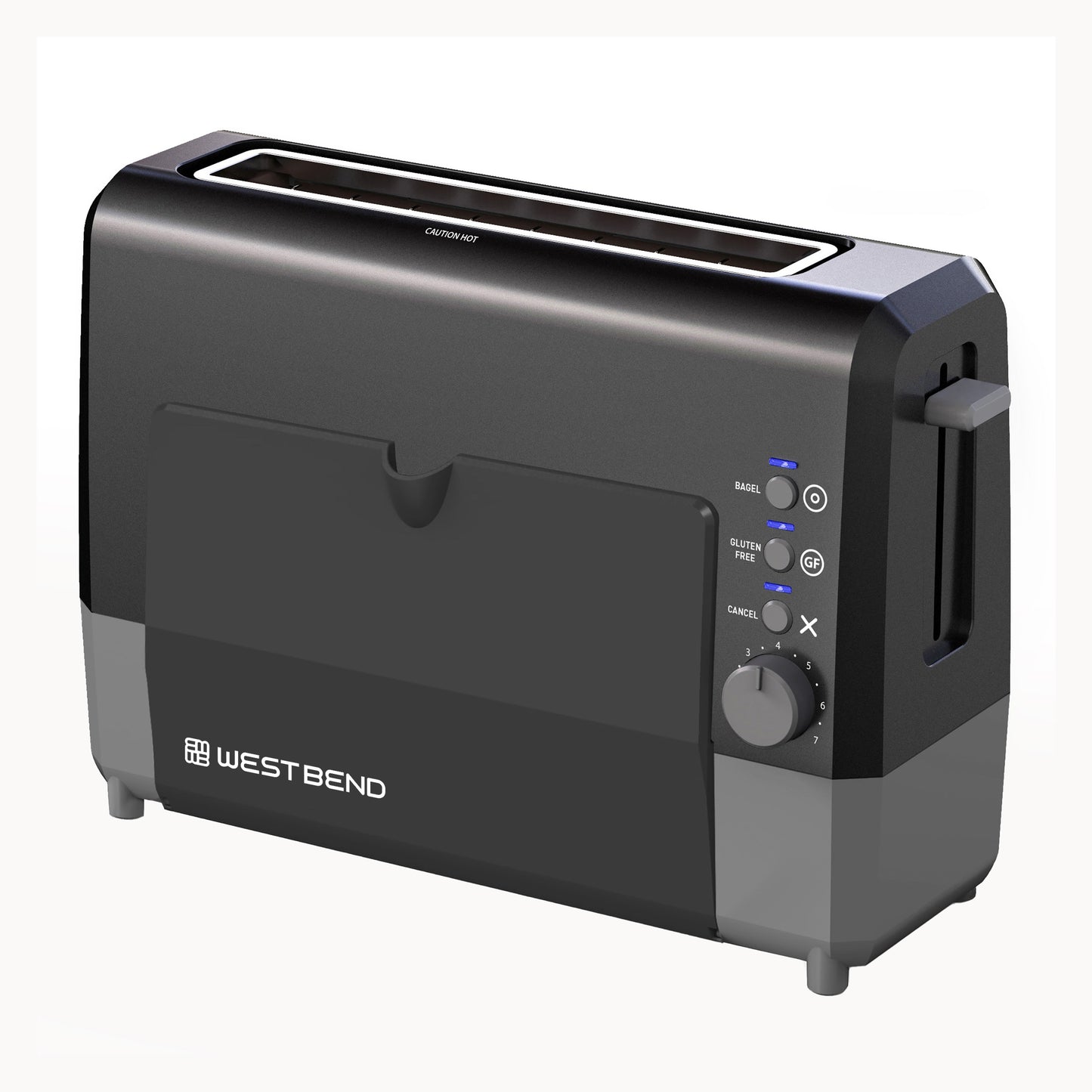 West Bend QuikServe 2-Slice Toaster mit extra breiten Slots