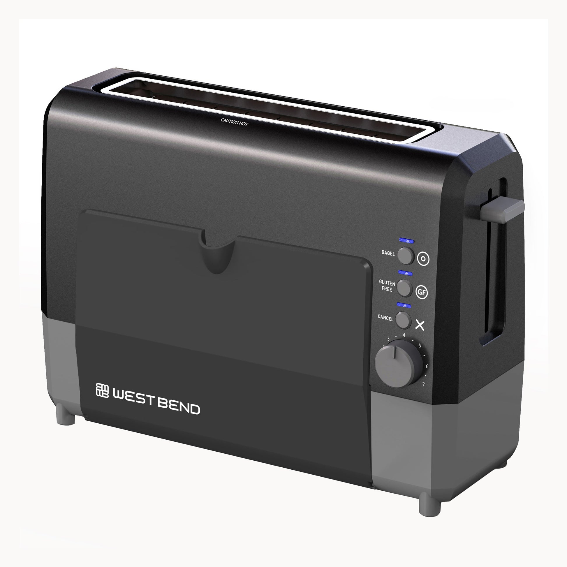 West Bend QuikServe 2-Slice Toaster mit extra breiten Slots