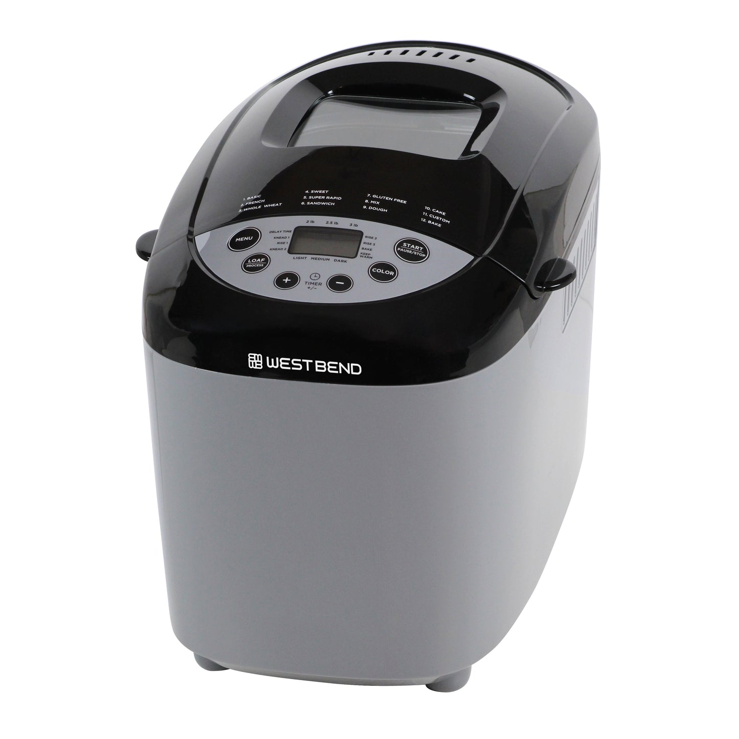 West Bend Hi-Rise Bread Maker mit 12 voreingestellten digitalen Steuerungen