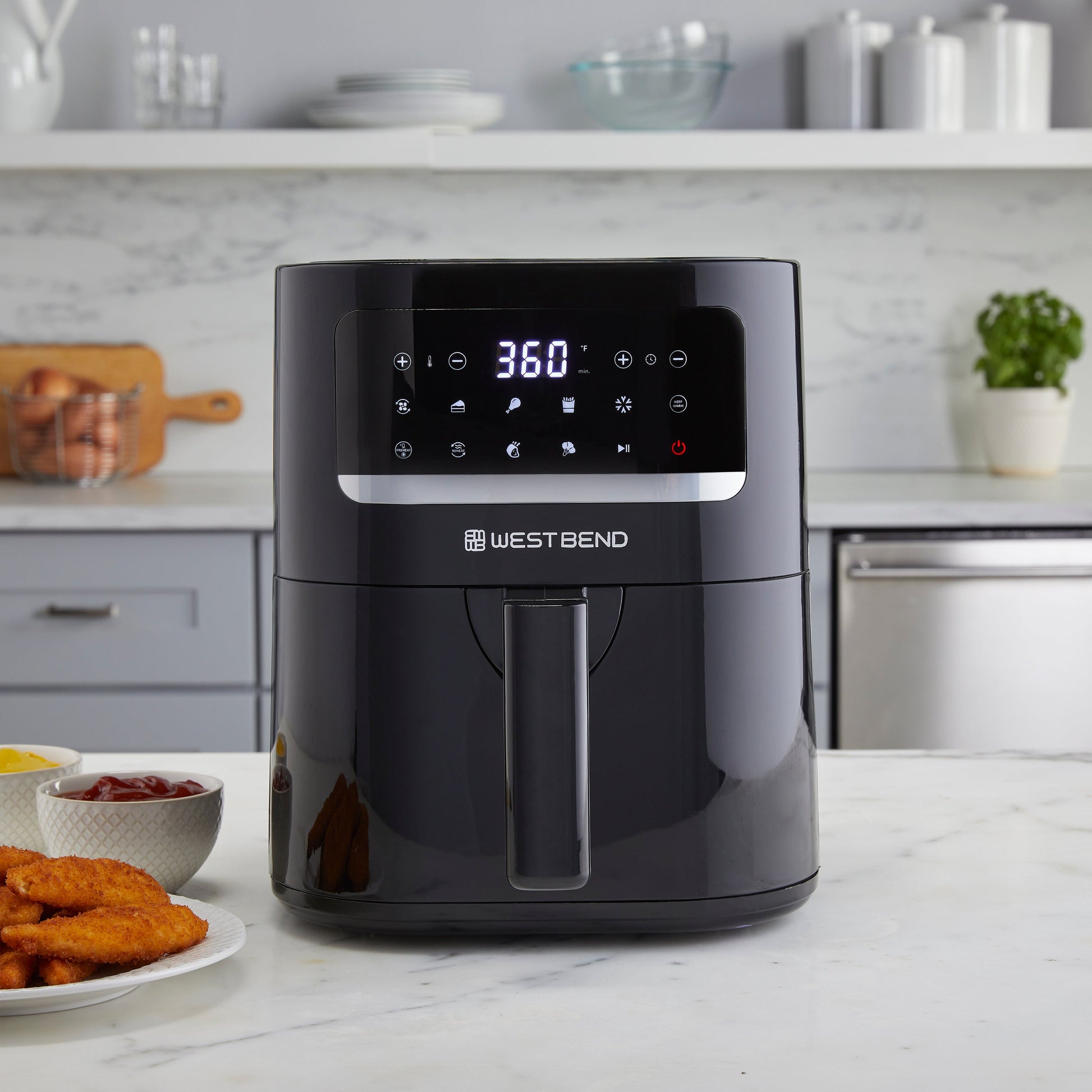 West Bend 5 Qt. Air Fryer mit 10 Presets